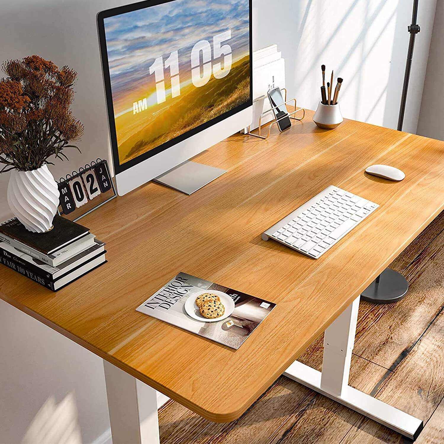 2024 New Electric Lift Computer Desk
