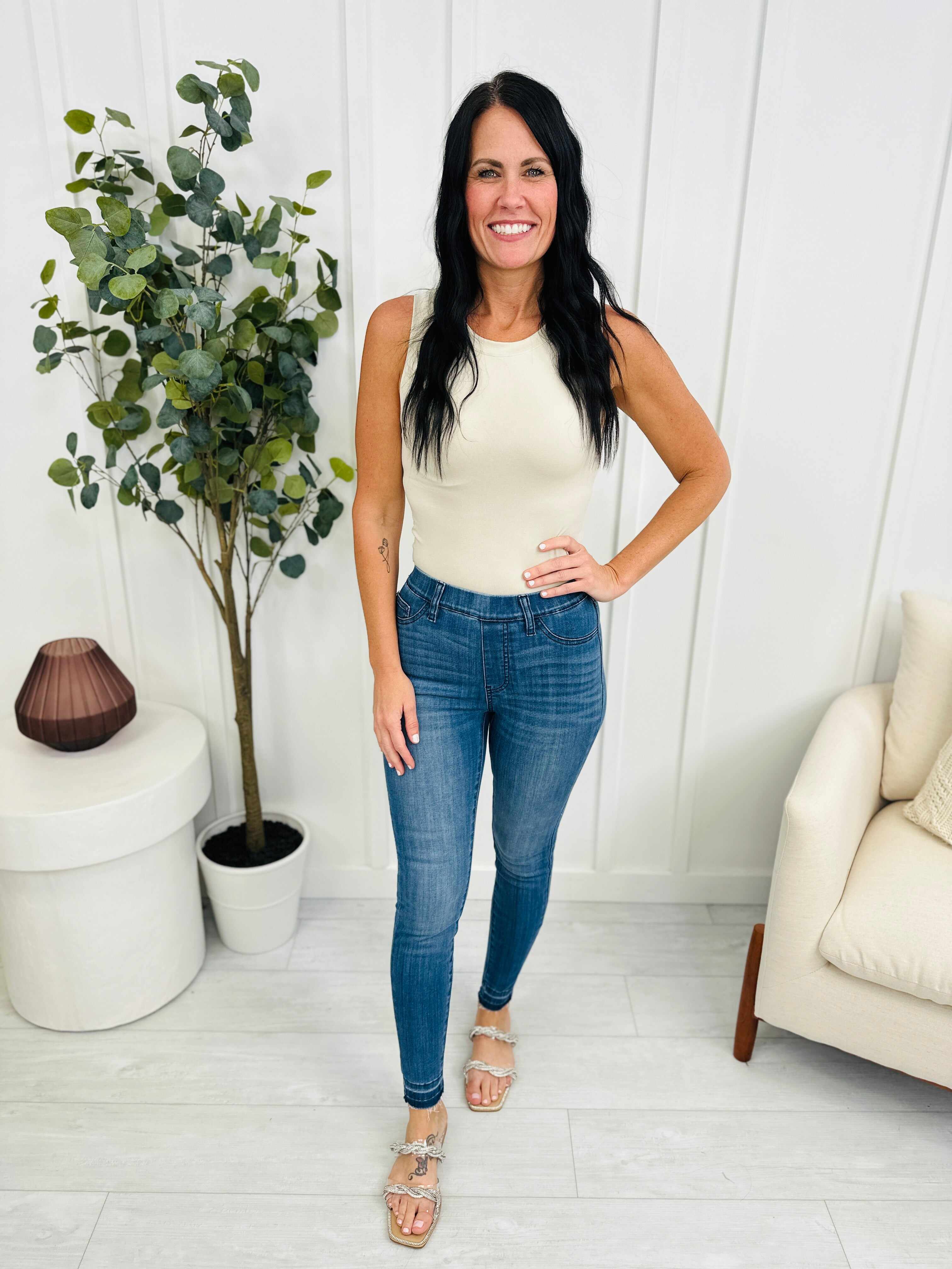 REG/CURVY All I Wanted Pull On Skinny Jeans