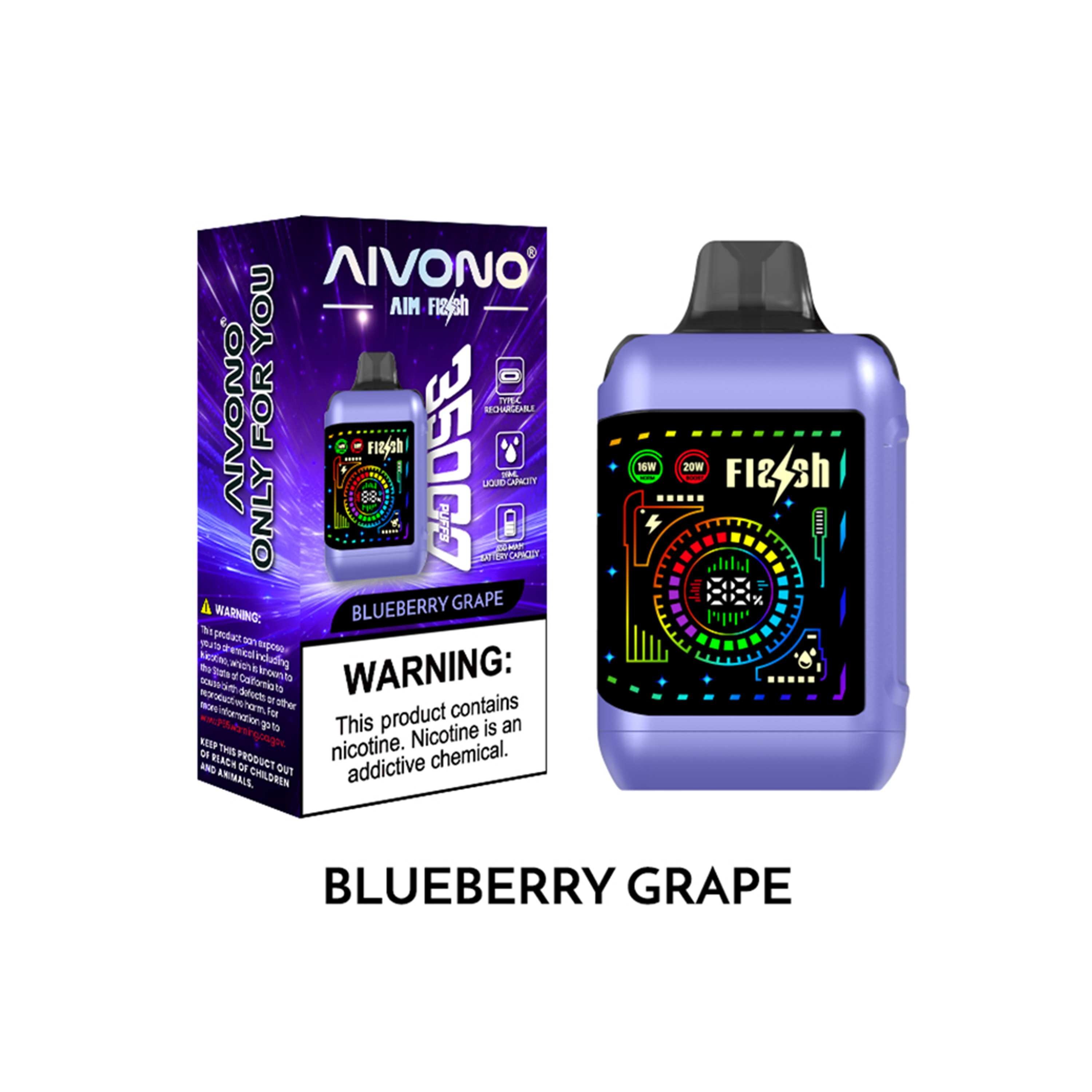AIVONO FLASH 35000 Puffs Disposable Vape