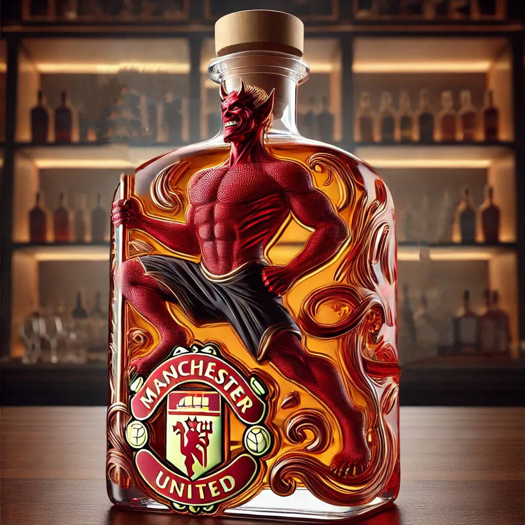 Premier League whisky bottle