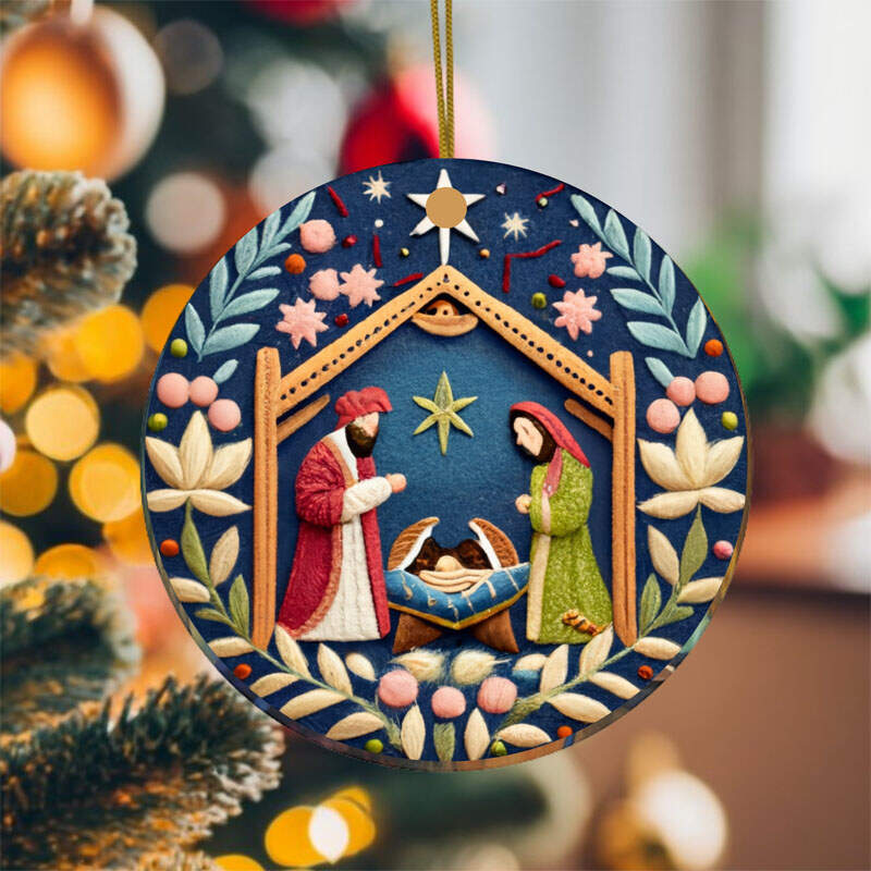 Nativity Christmas Ornament