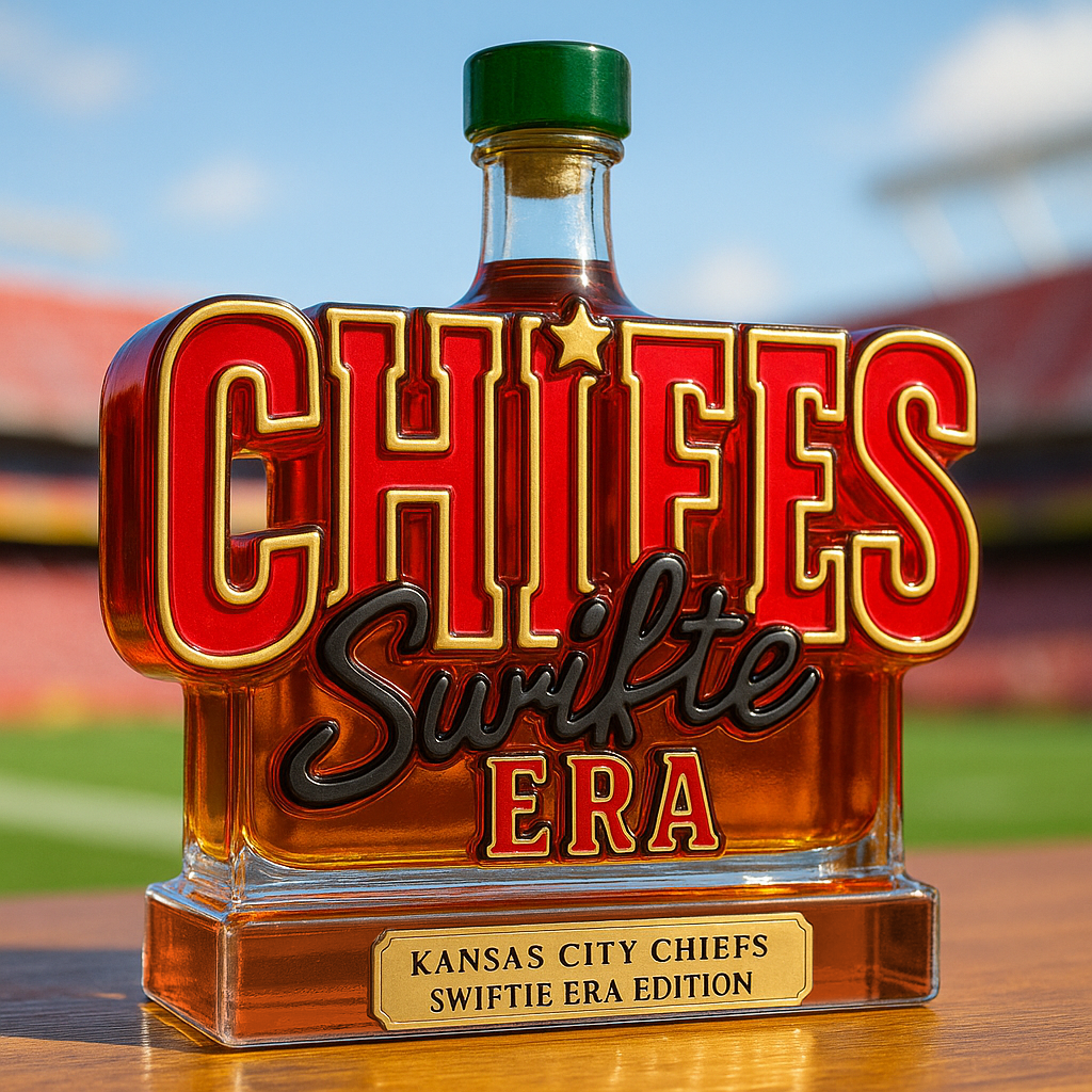 TS × Kansas City Chiefs Whisky Bottle