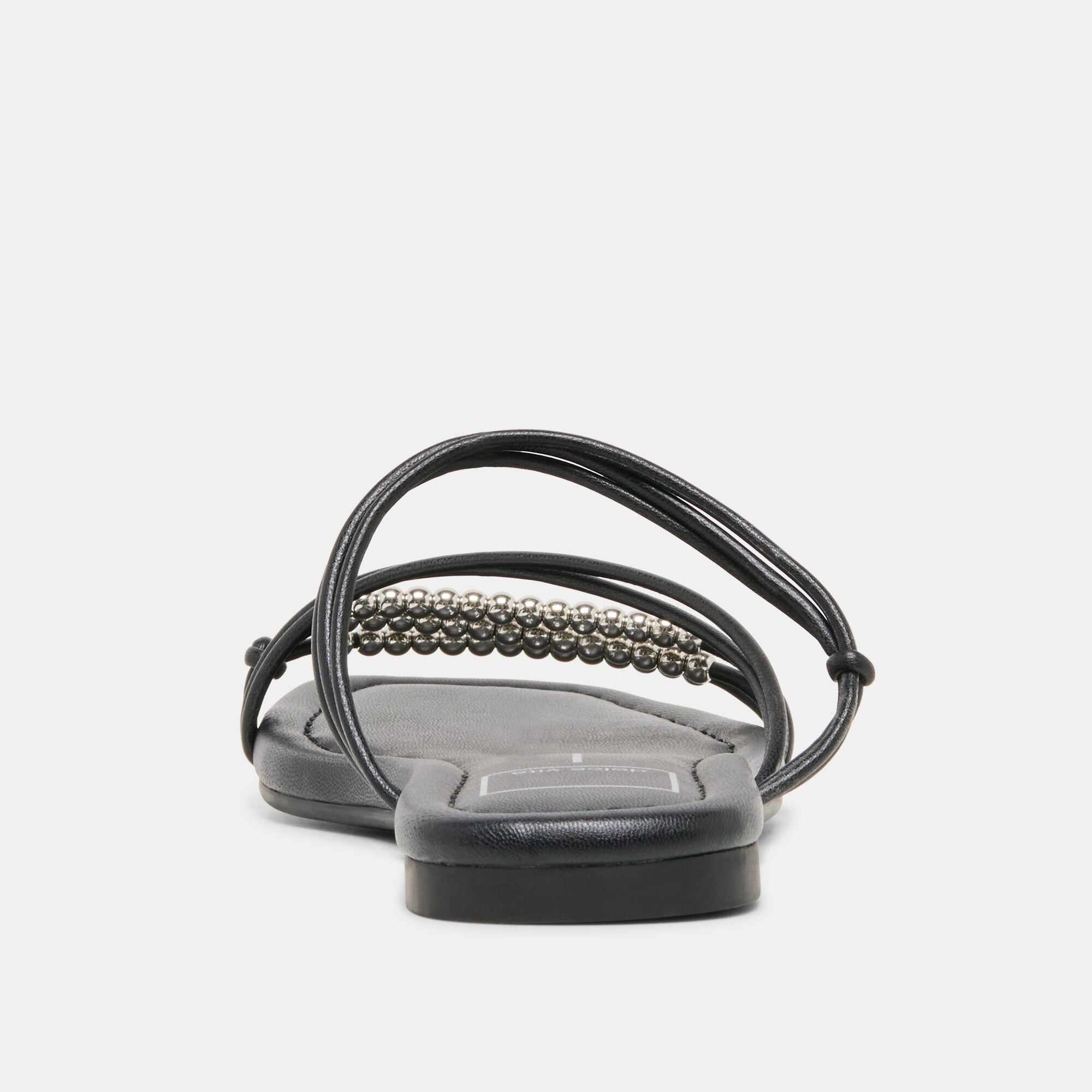 LYNDEE BEAD SANDALS BLACK STELLA