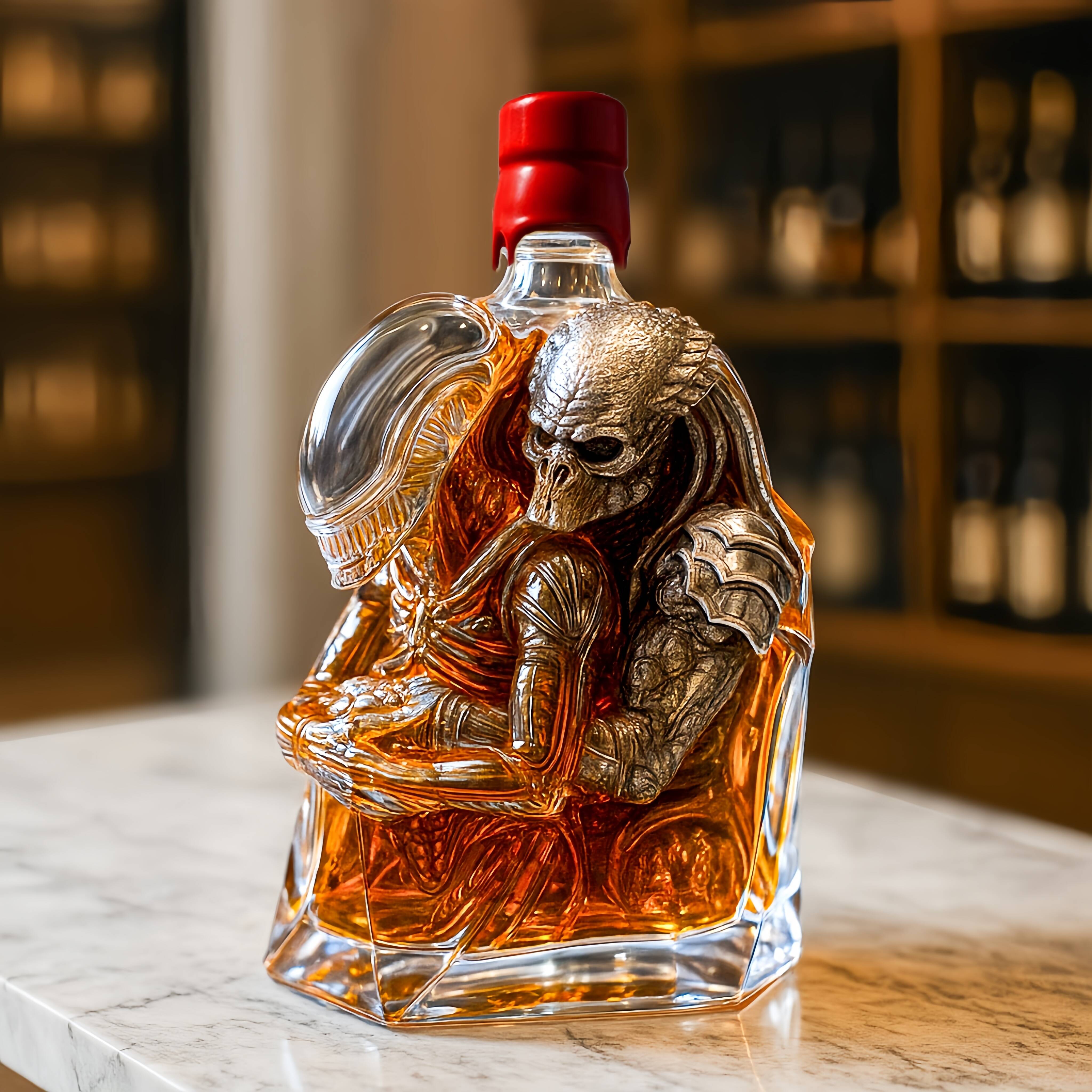 Cosmic Scandal: Alien ＆ Predator Limited Edition Whiskey Bottle