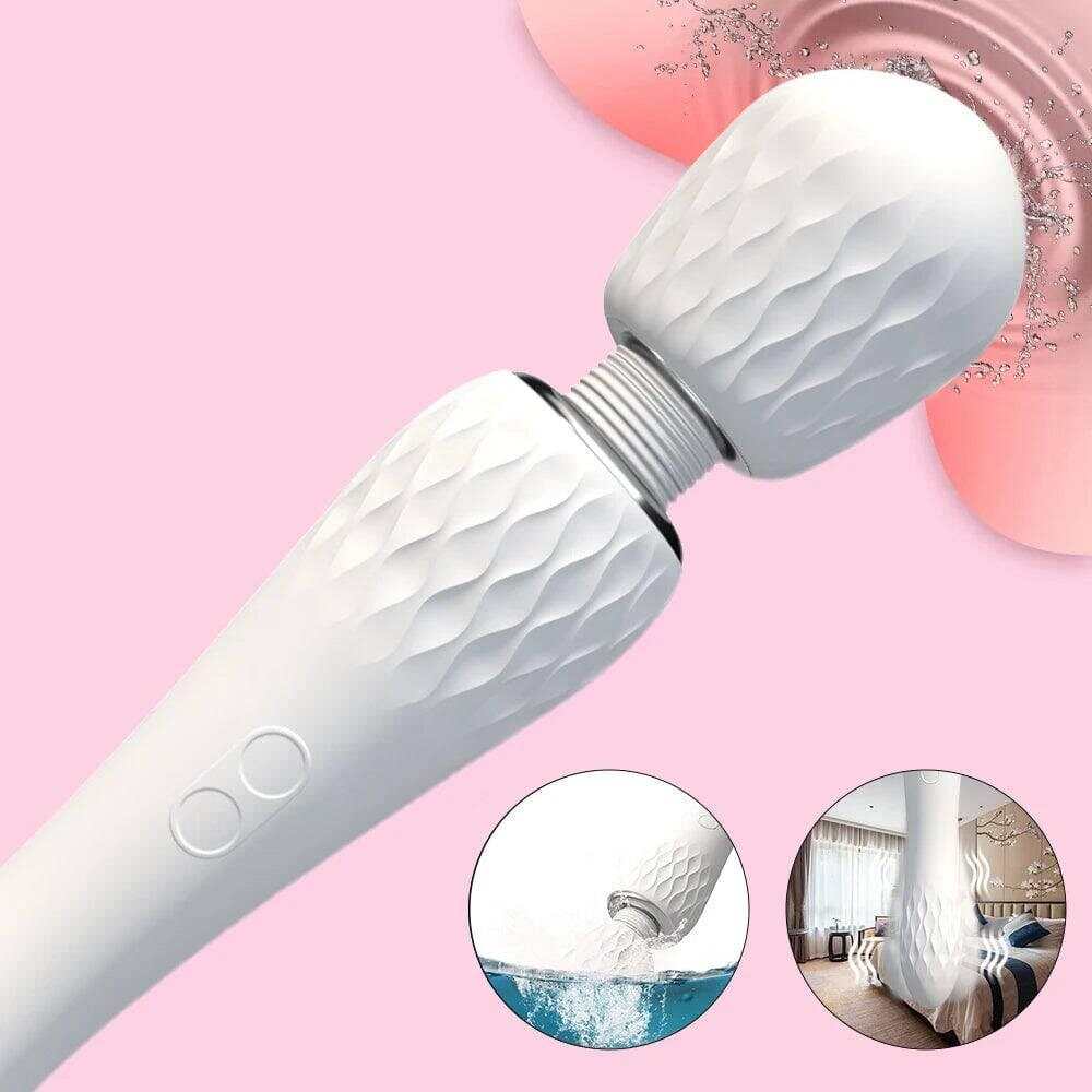 Double-Headed AV Wand Vibrator – Powerful Clitoral Stimulator