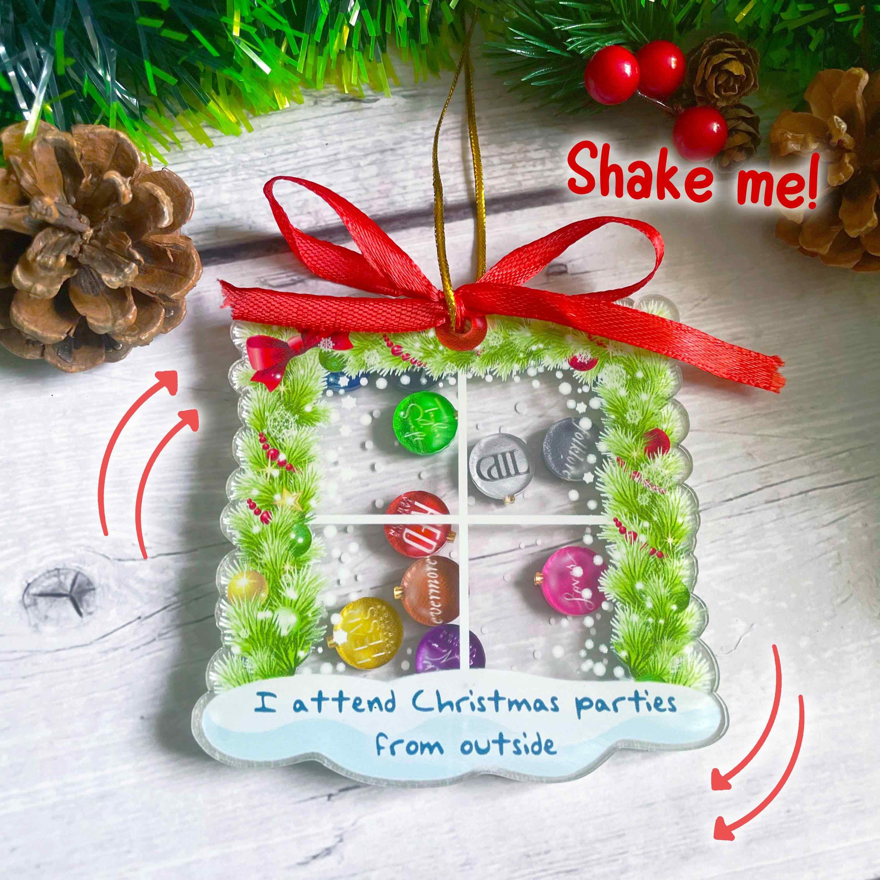 Swiftmas Shaker Ornament