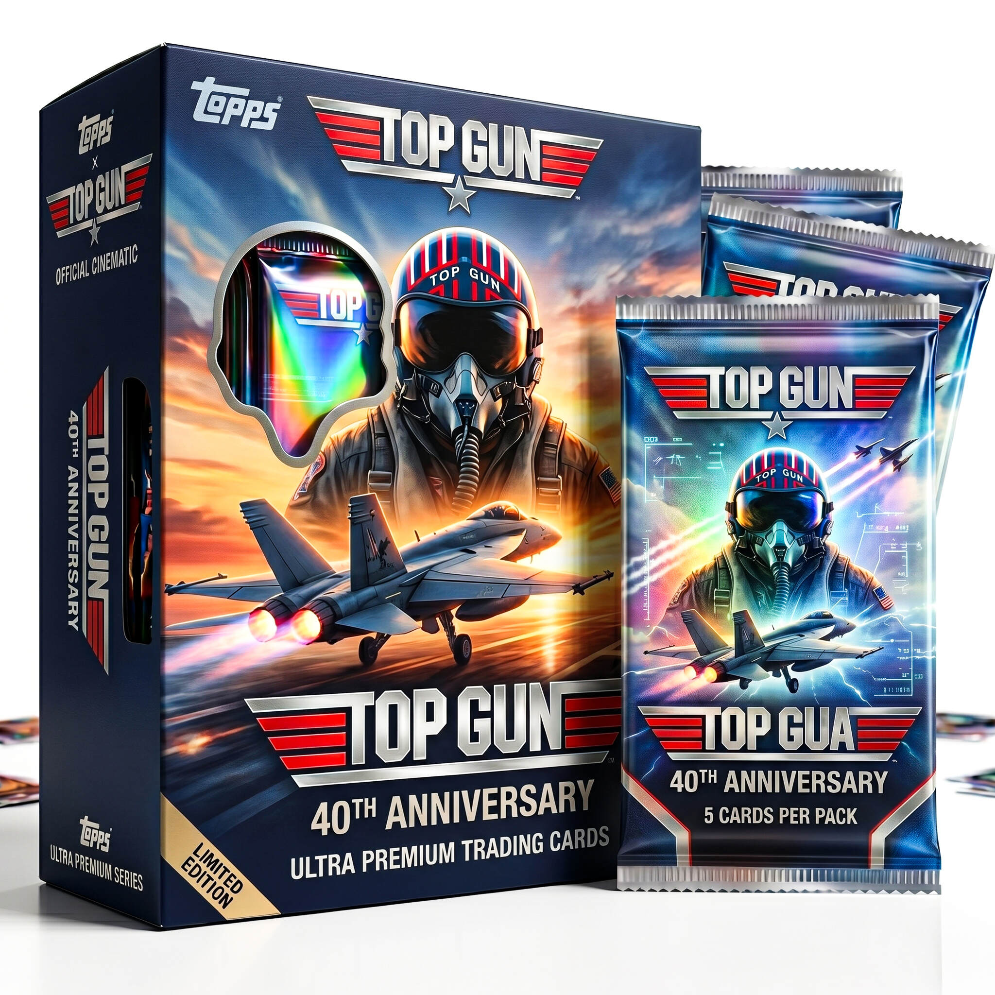 TOP Gun 40th Anniversary Premium Trading Card Box