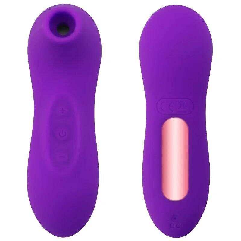 Clit Sucker Vibrator: Blowjob Tongue Suck, G-Spot & Nipple Stimulator