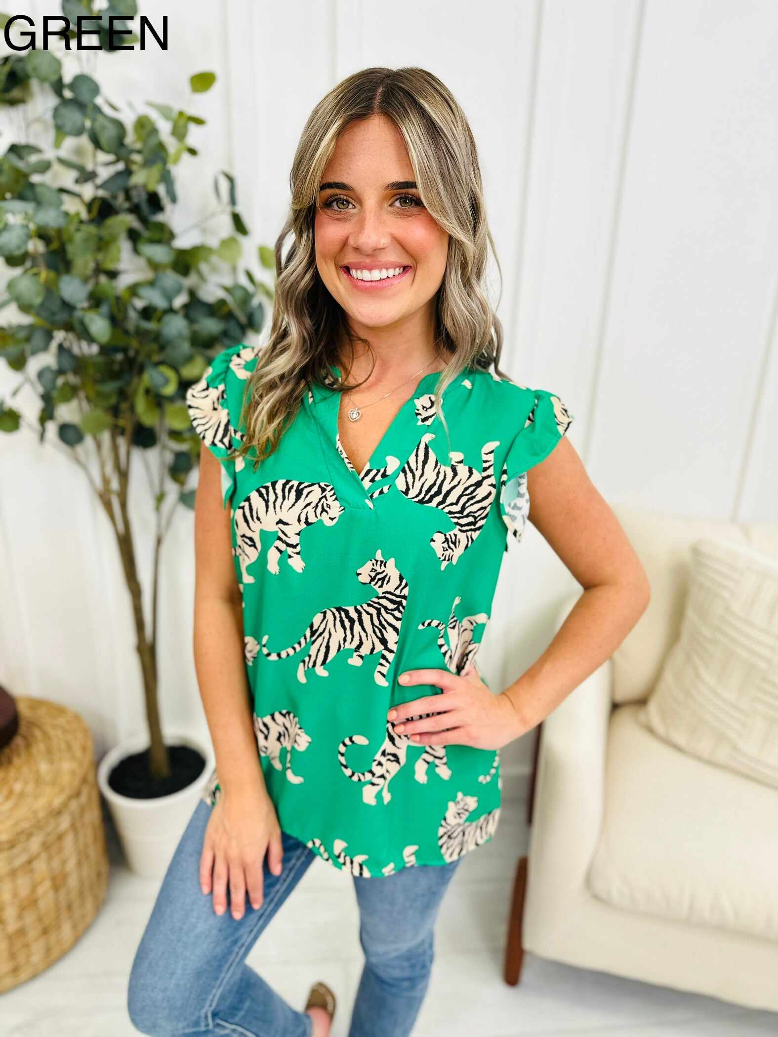 Free To Be Wild Top- Multiple Colors!