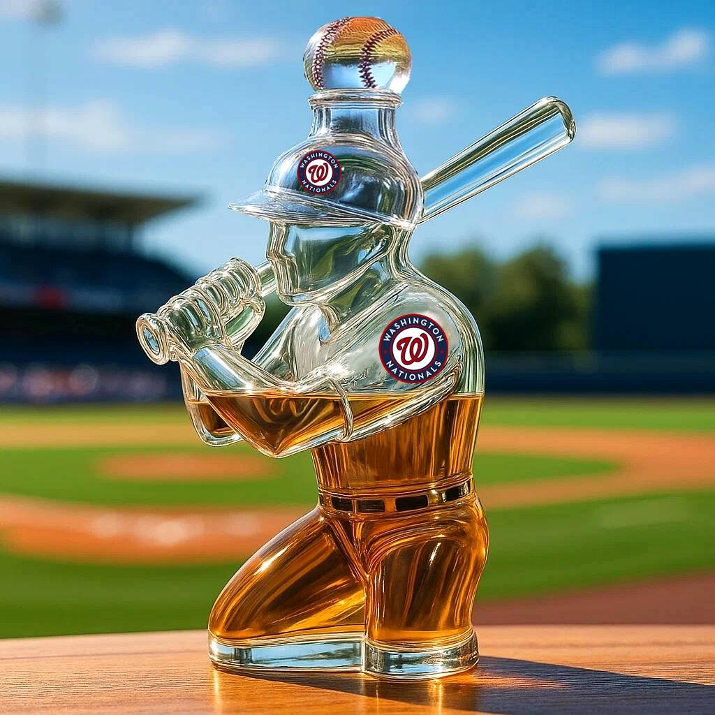 MLB Swing Whiskey Bottle