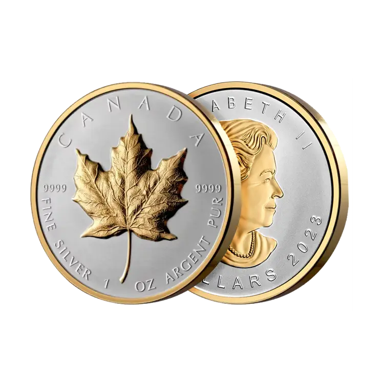 MAPLE LEAF Ultra High Relief 1 Oz Silver Coin 20$ Canada 2023