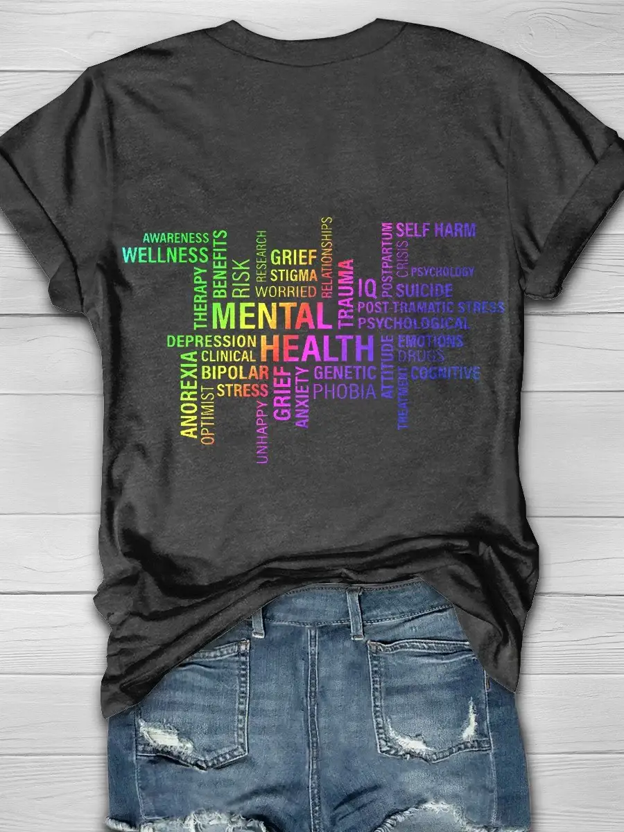 You Matter Mental Health Matters Awareness T-shirt