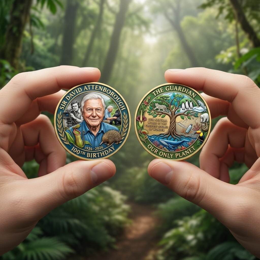 Sir David Attenborough Centenary Collector’s Commemorative Coin