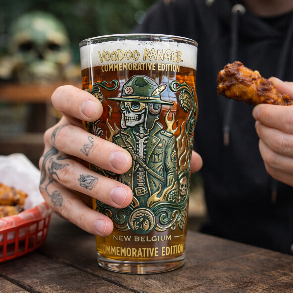 Voodoo Ranger IPA Commemorative Glass