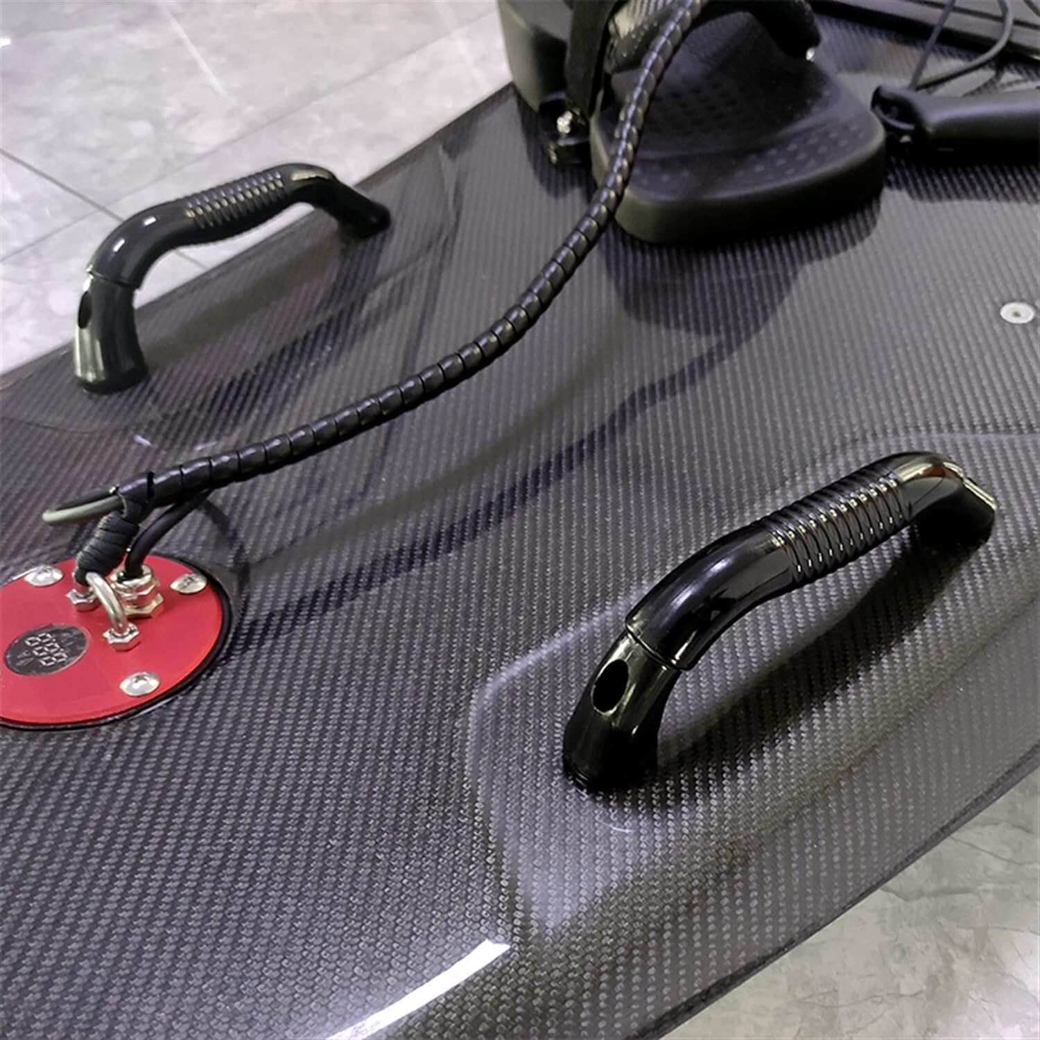 Jet Powered Surfboard Kit Electric Surfboard Carbon Fiber 2 Fins Fast Water Sports Kits 1 Hours Battery Life for Surfboard Modification