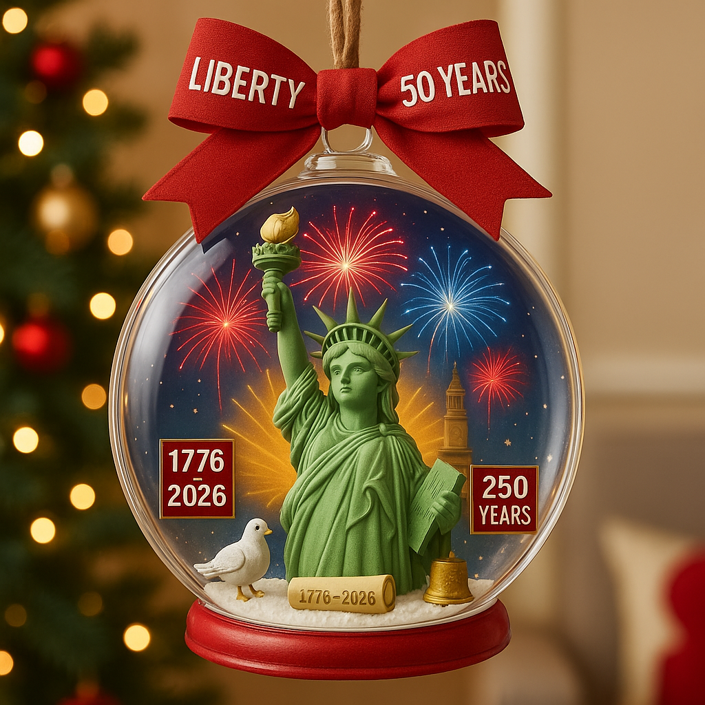250 Years of Liberty Commemorative Ornament