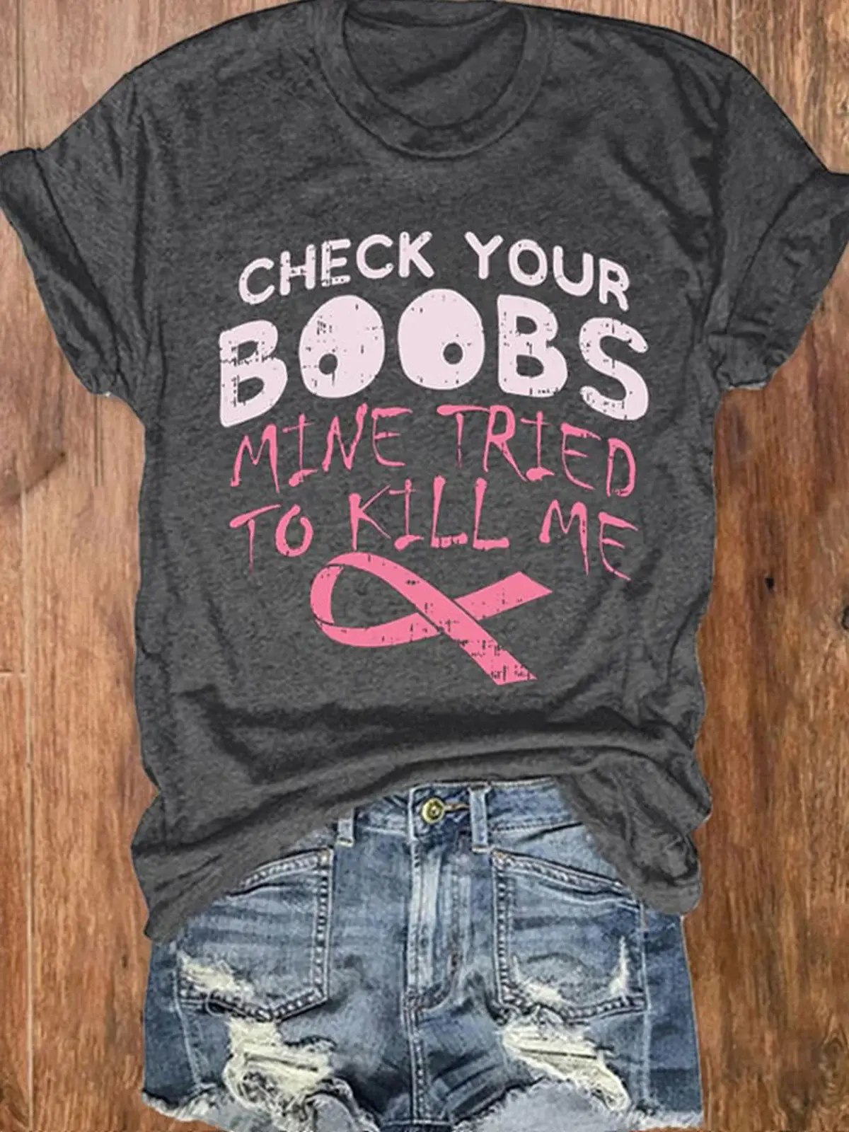 Unisex Breast Cancer Awareness T-Shirt