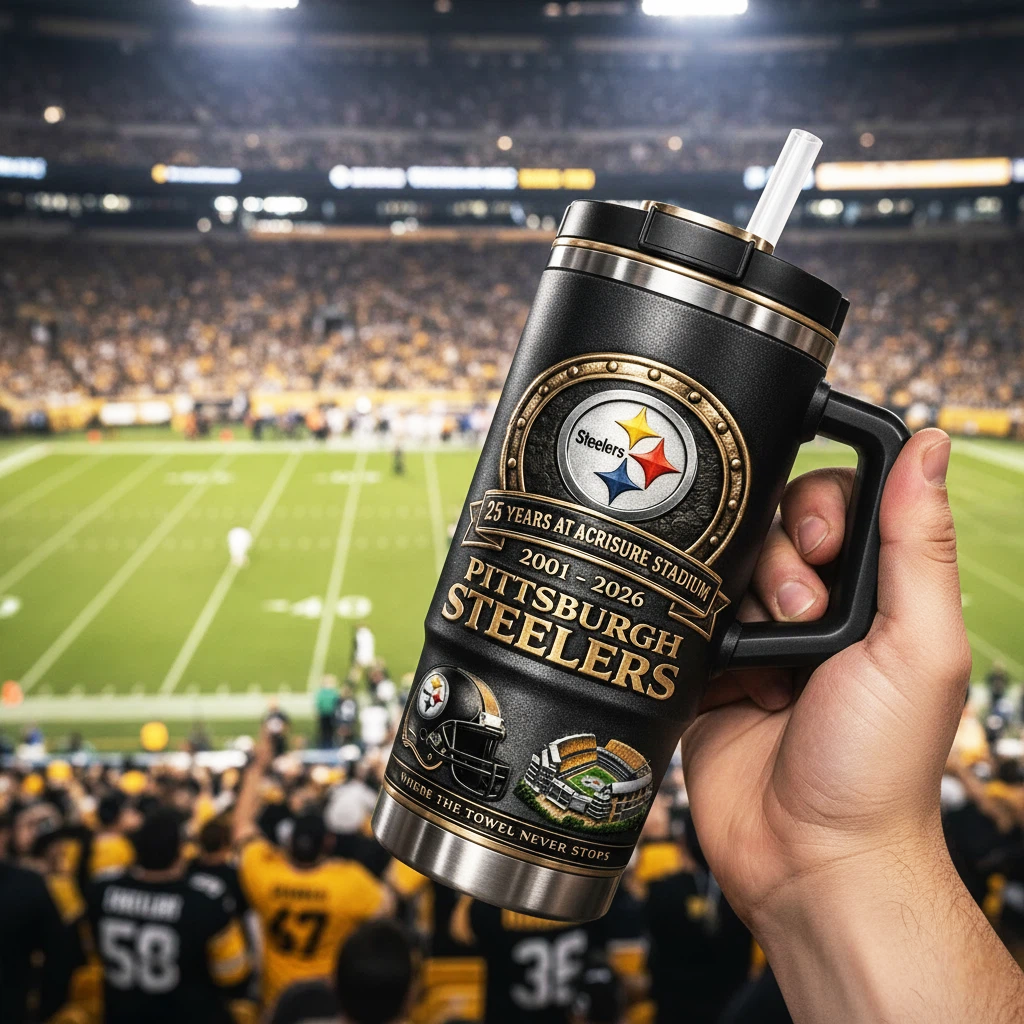 Pittsburgh Steelers Black & Gold Legacy Tumbler