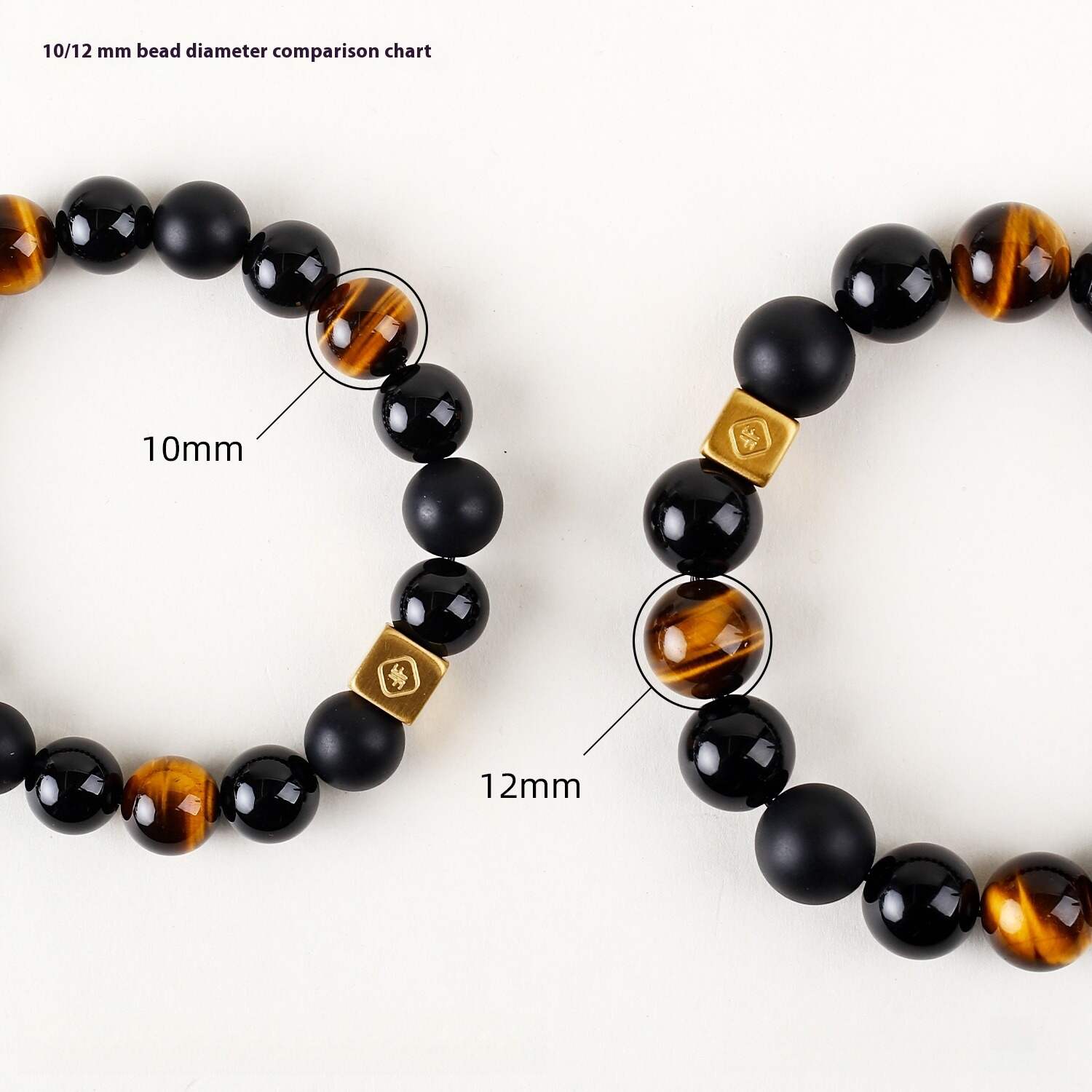 Obsidian and Agate Energy Bracelet