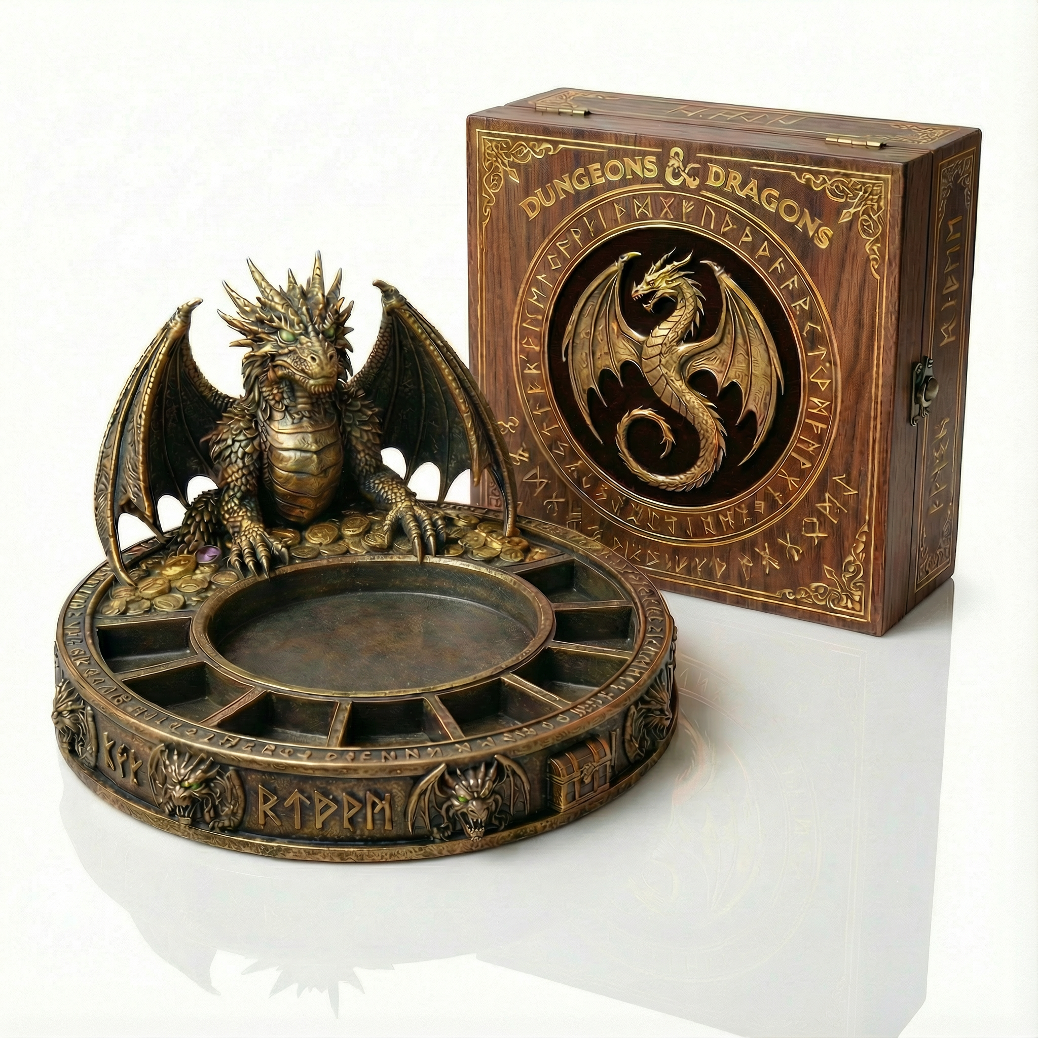 Dragon’s Hoard Coin & Key Tray