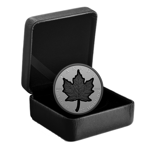 1 oz. Fine Silver Coin – Super Incuse Silver Maple Leaf