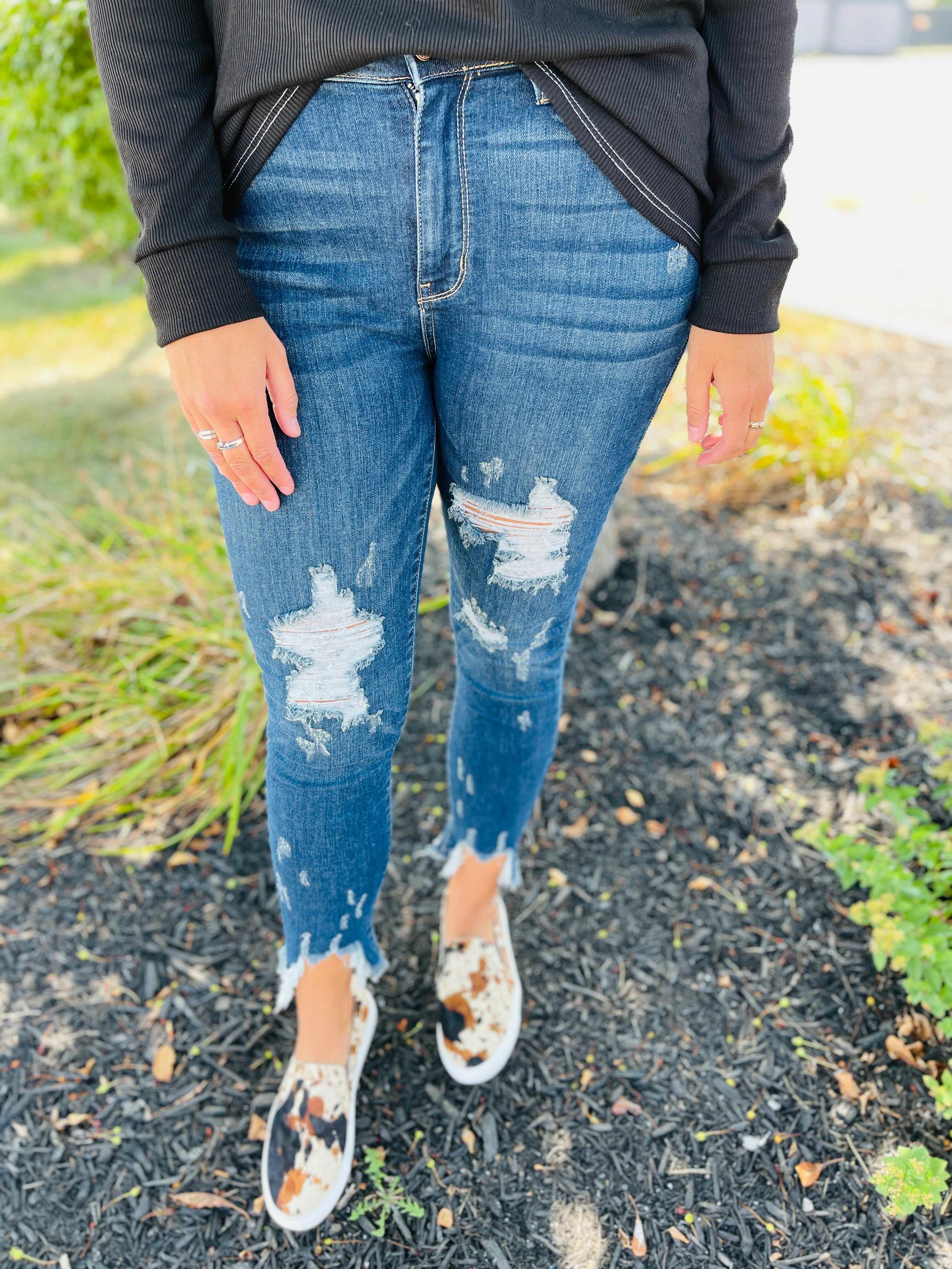 Plus/Reg Crush On You Skinny Jeans