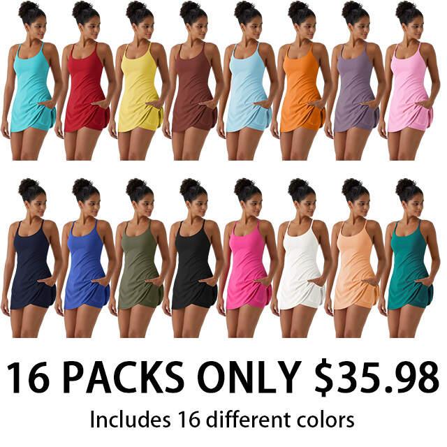 🔥Flash Sale🔥Softlyzero Plush Backless Active Dress-Easy Peezy
