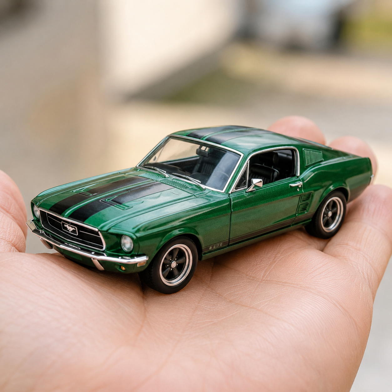 Hot Wheels Bullitt 58th Anniversary Edition Ford Mustang GT (1968)