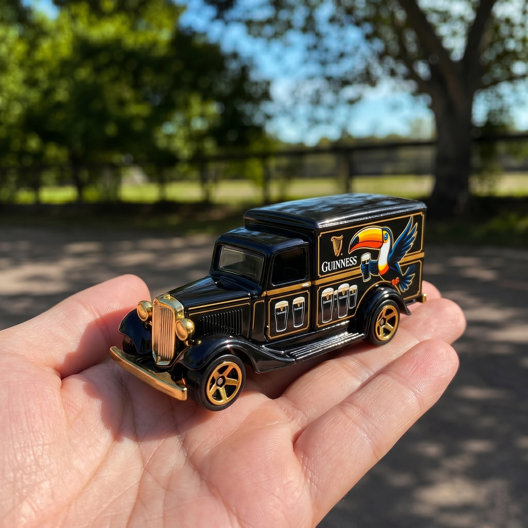 Hot Wheels Guinness 267th Anniversary GUINNESS DELIVERY TRUCK Model