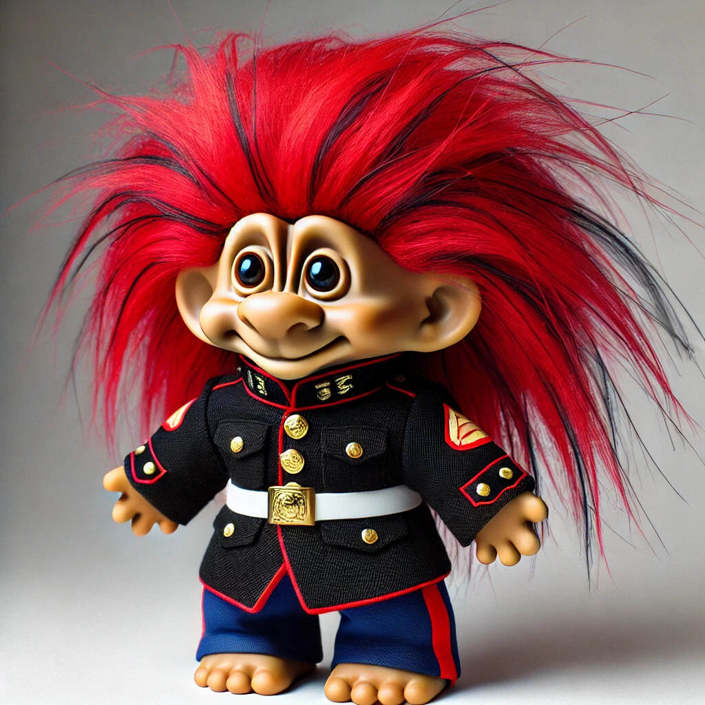 Military Troll Dolls