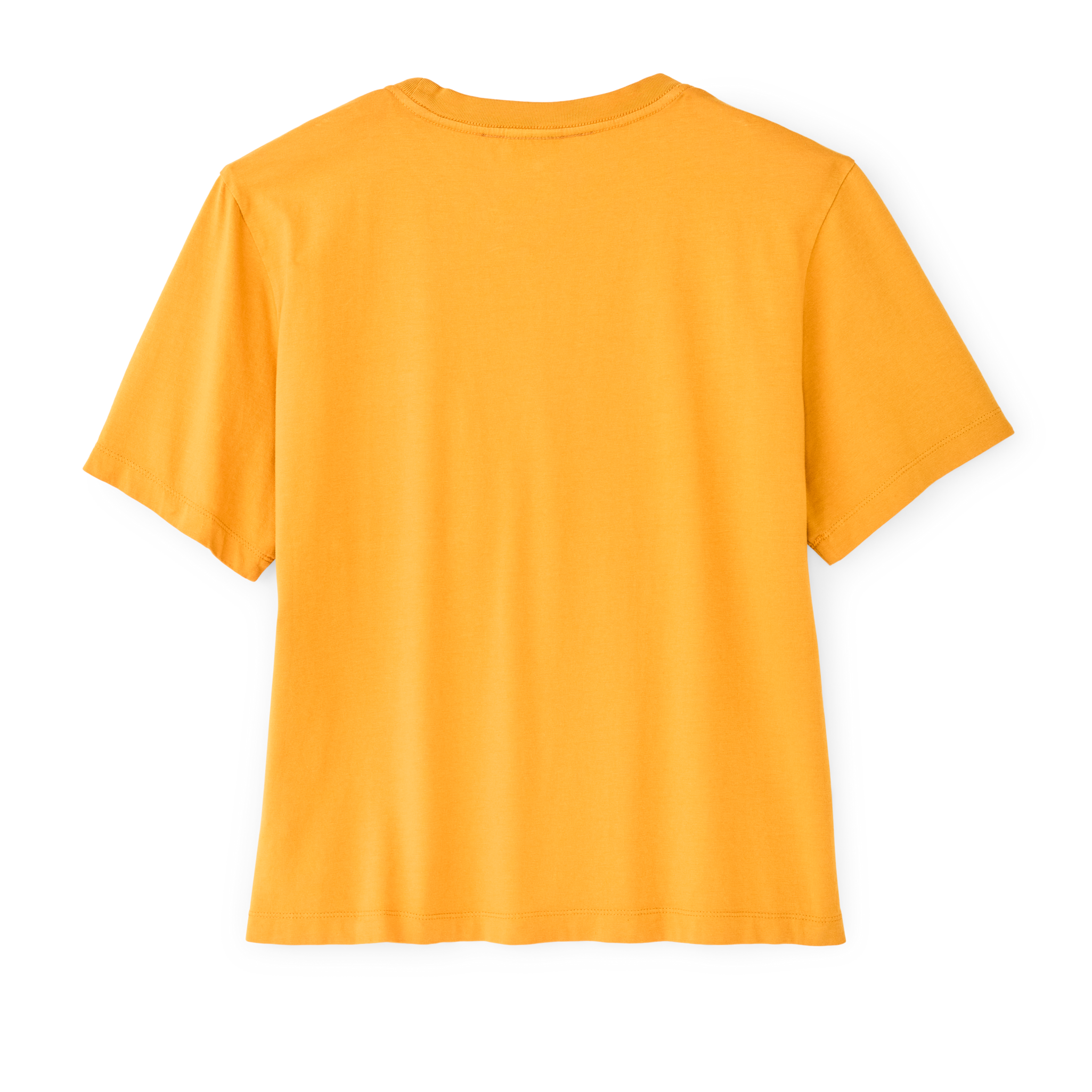 Women's Short Sleeve Pocket Tee - Golden Yellow