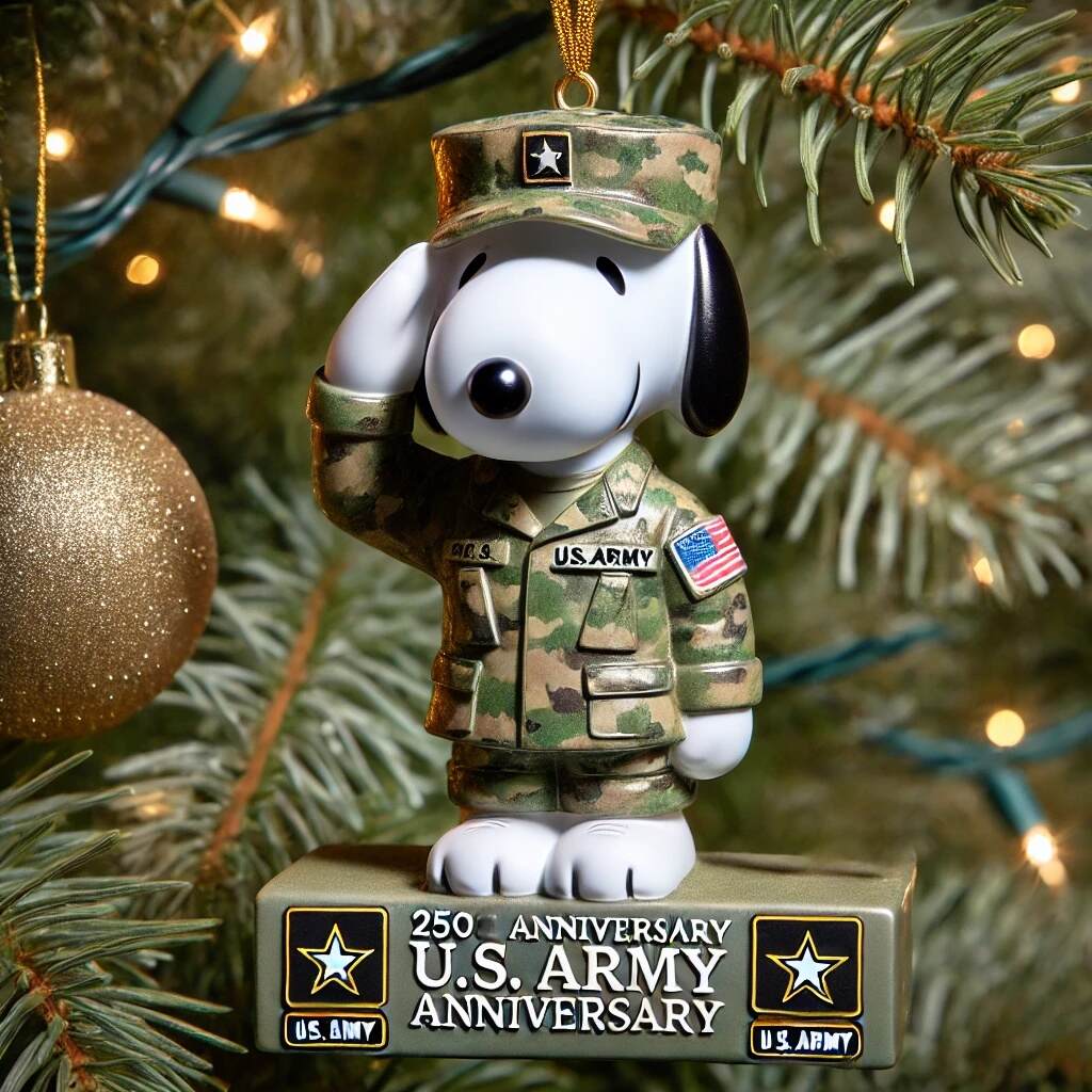 U.S. Marine Corps 250th Anniversary Christmas Ornament