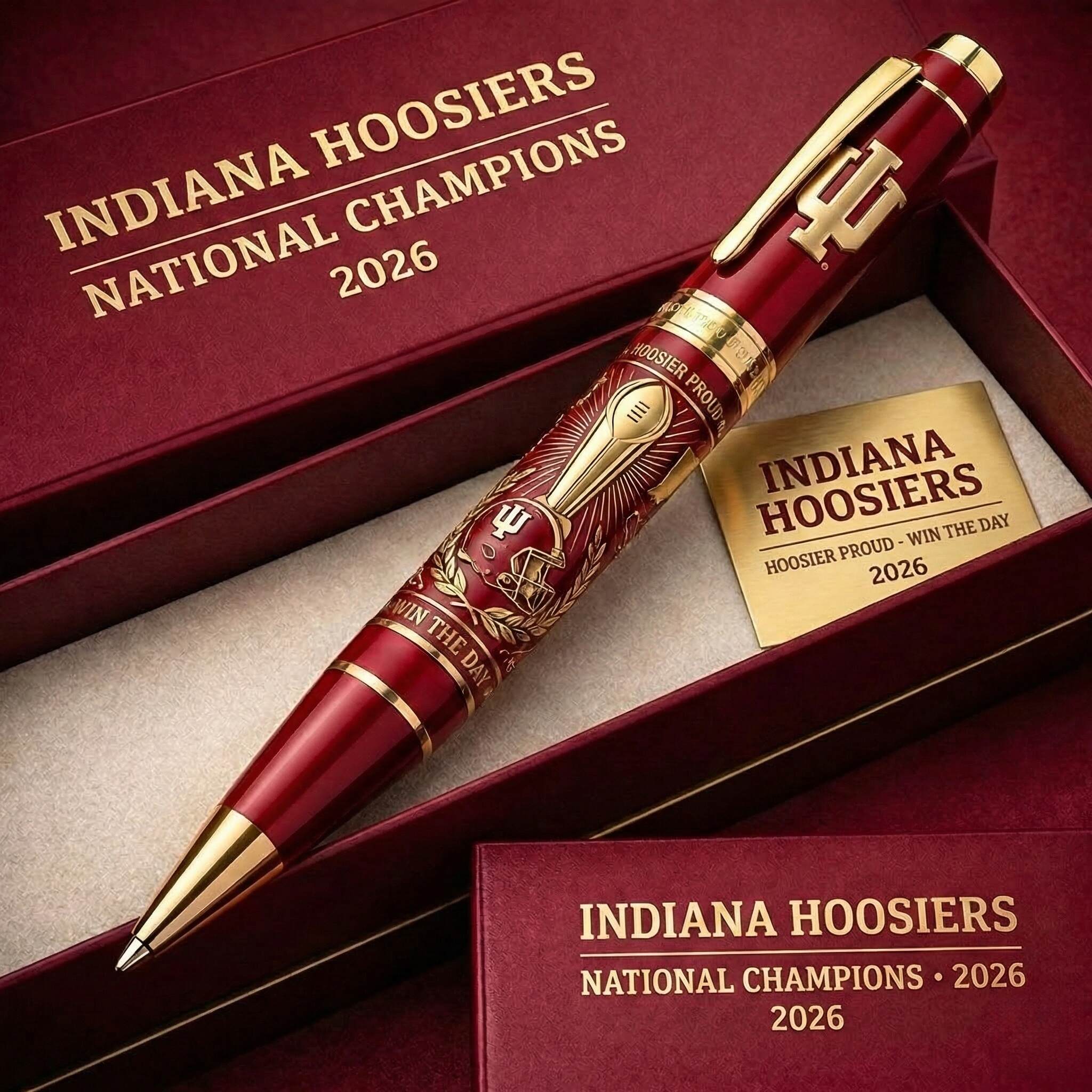 Indiana Hoosiers 2026 National Champions Collector Pen