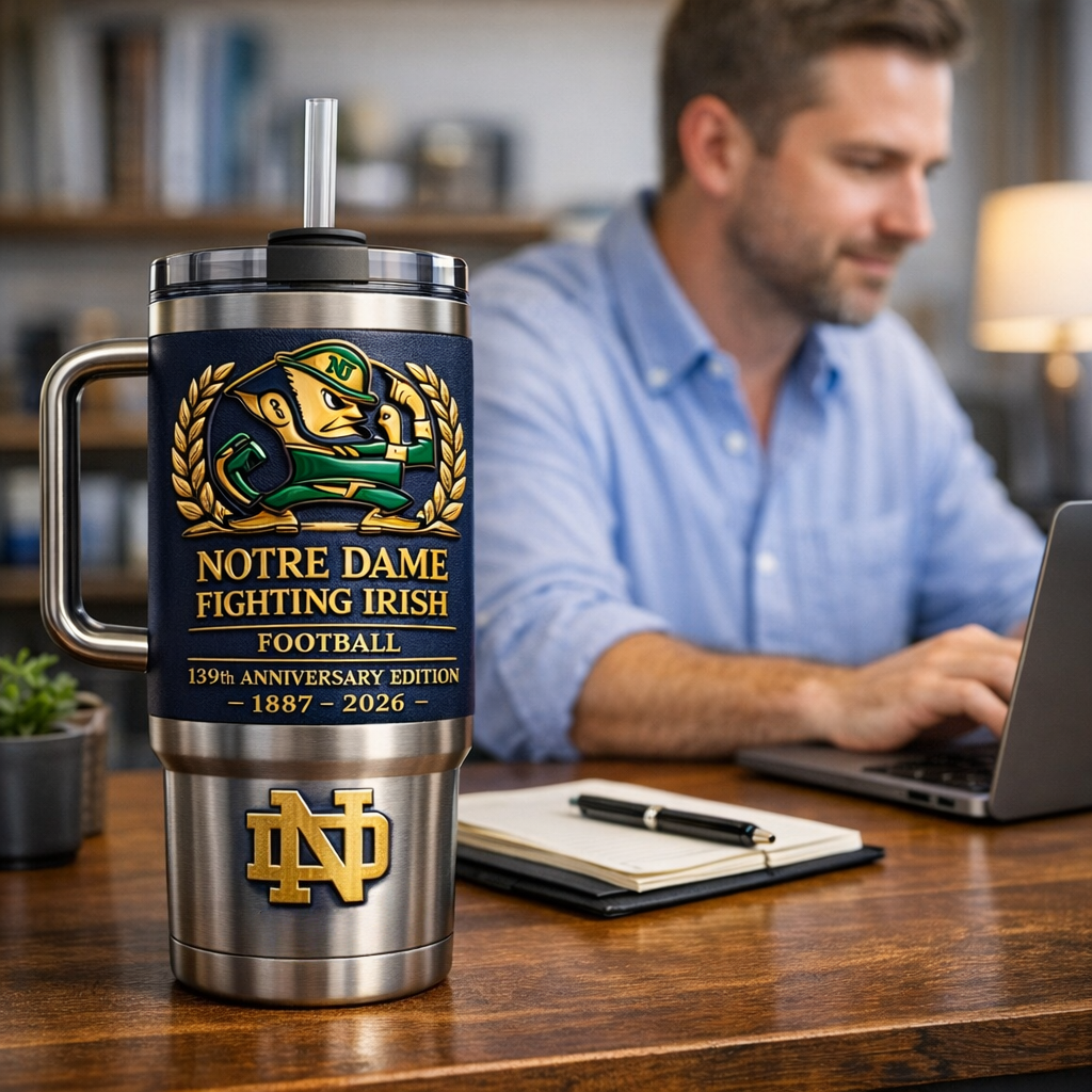 University of Notre Dame Fighting Irish 139th Anniversary YETI Tumbler