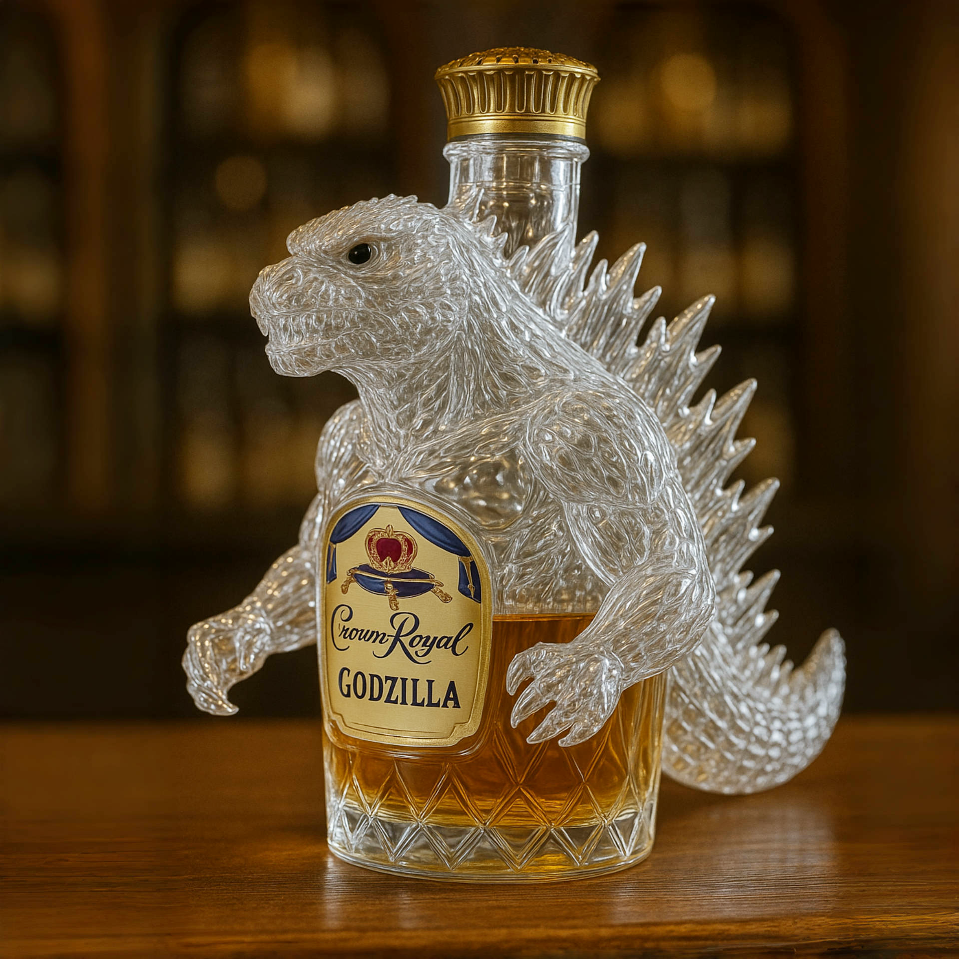 Godzilla Whiskey Bottle Collector's Edition