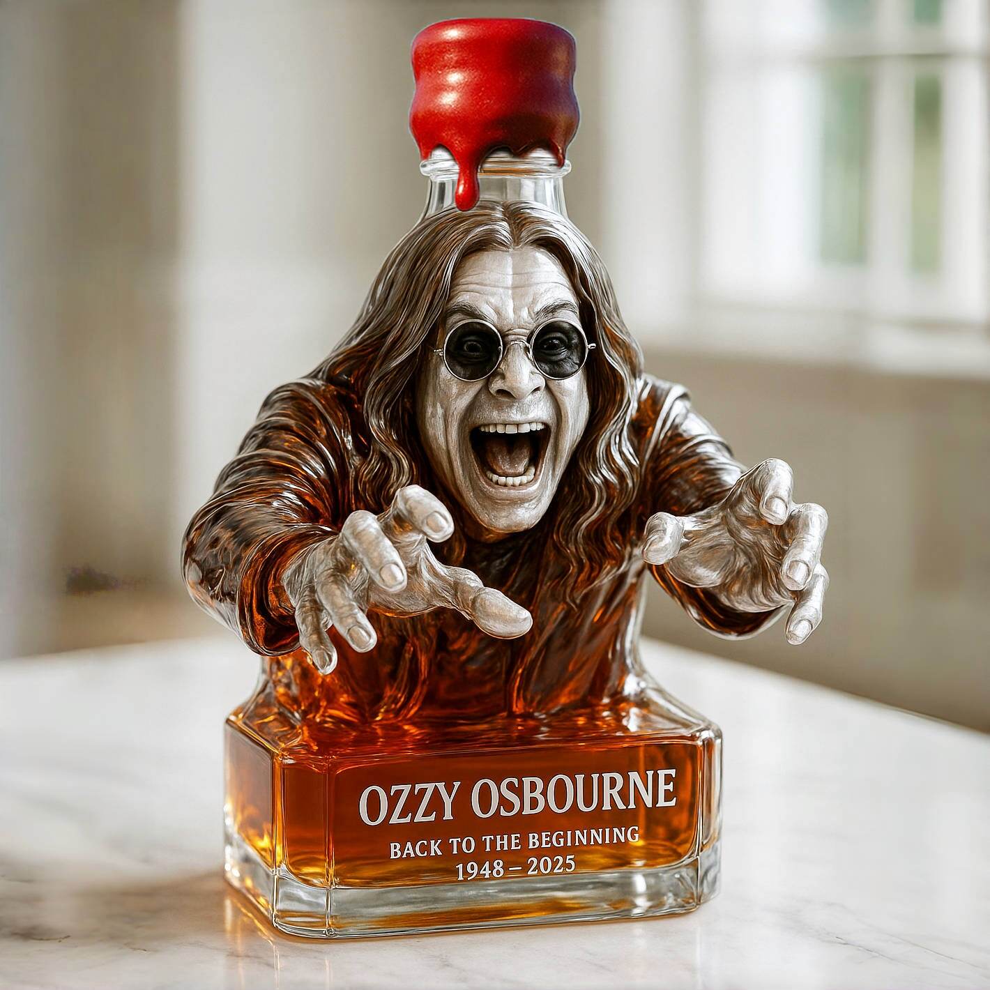 Ozzy Osbourne ·1948–2025 Whiskey Bottle