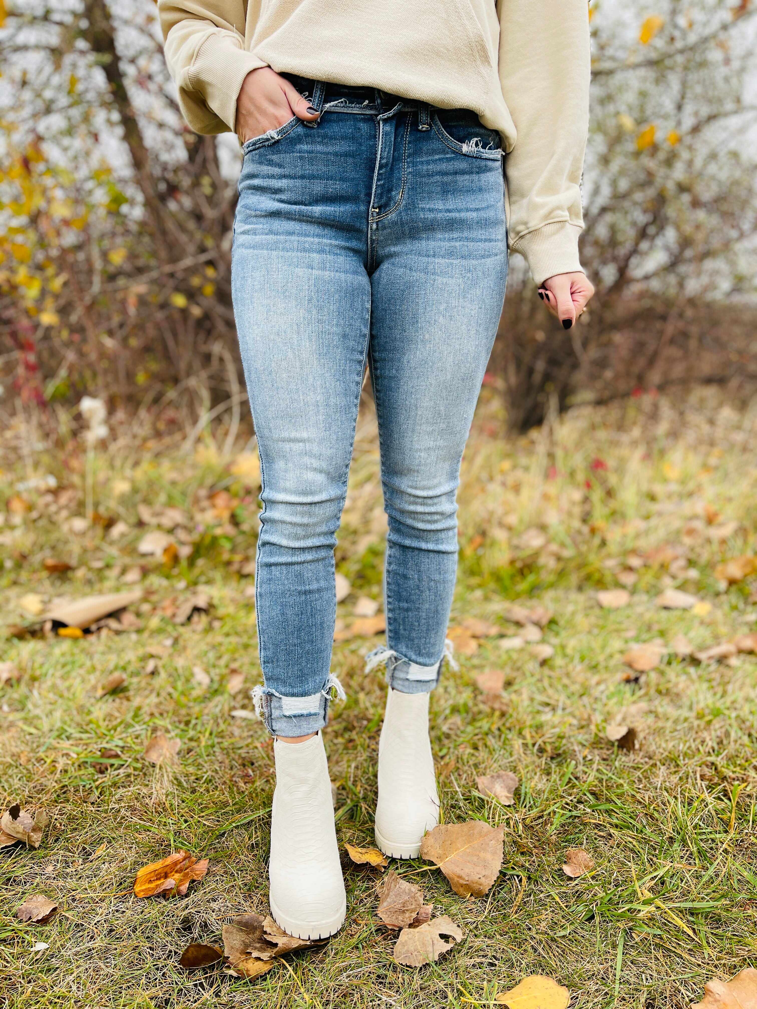 Plus/Reg Forever After All Skinny Jeans