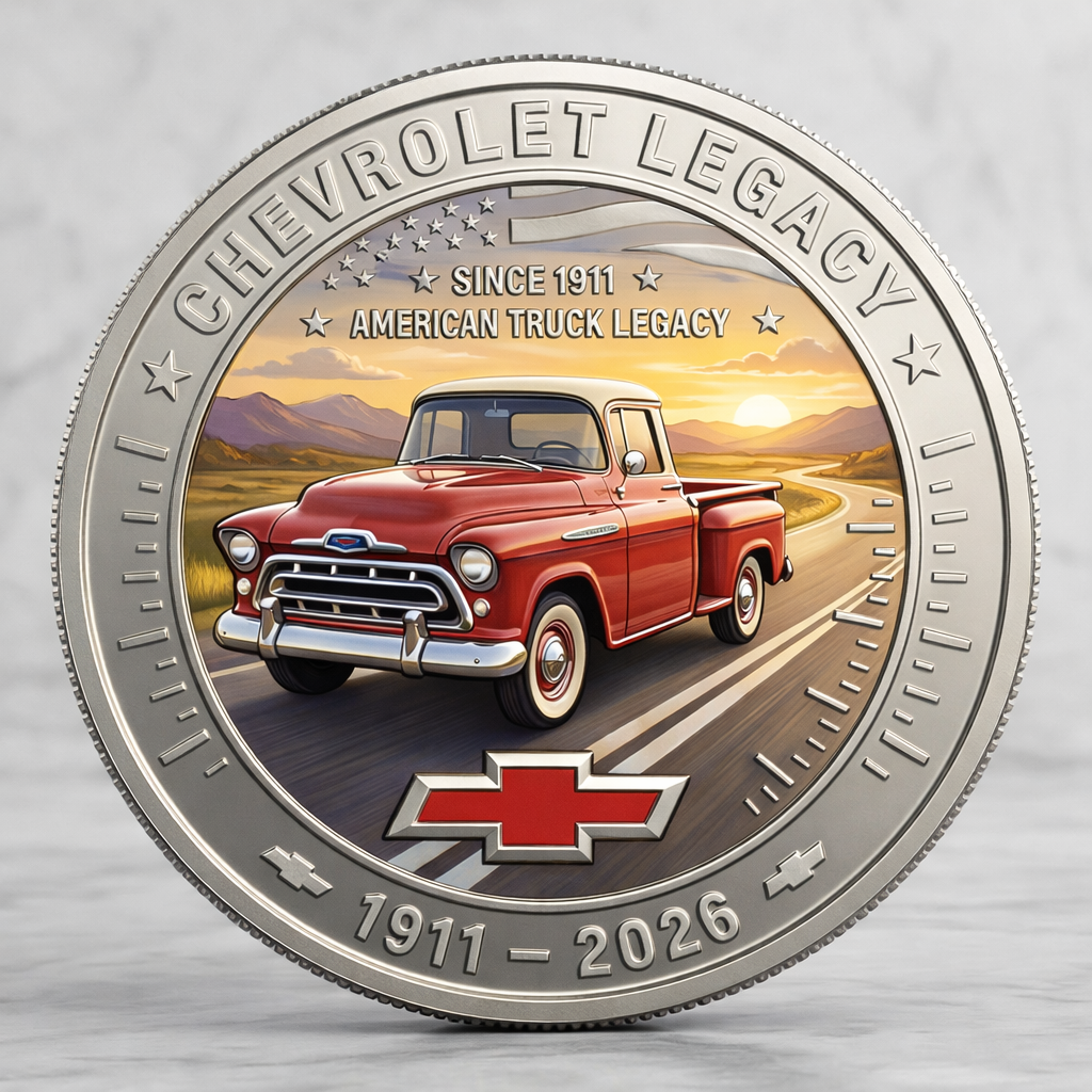 Chevrolet Legacy 115th Anniversary Collector Coin