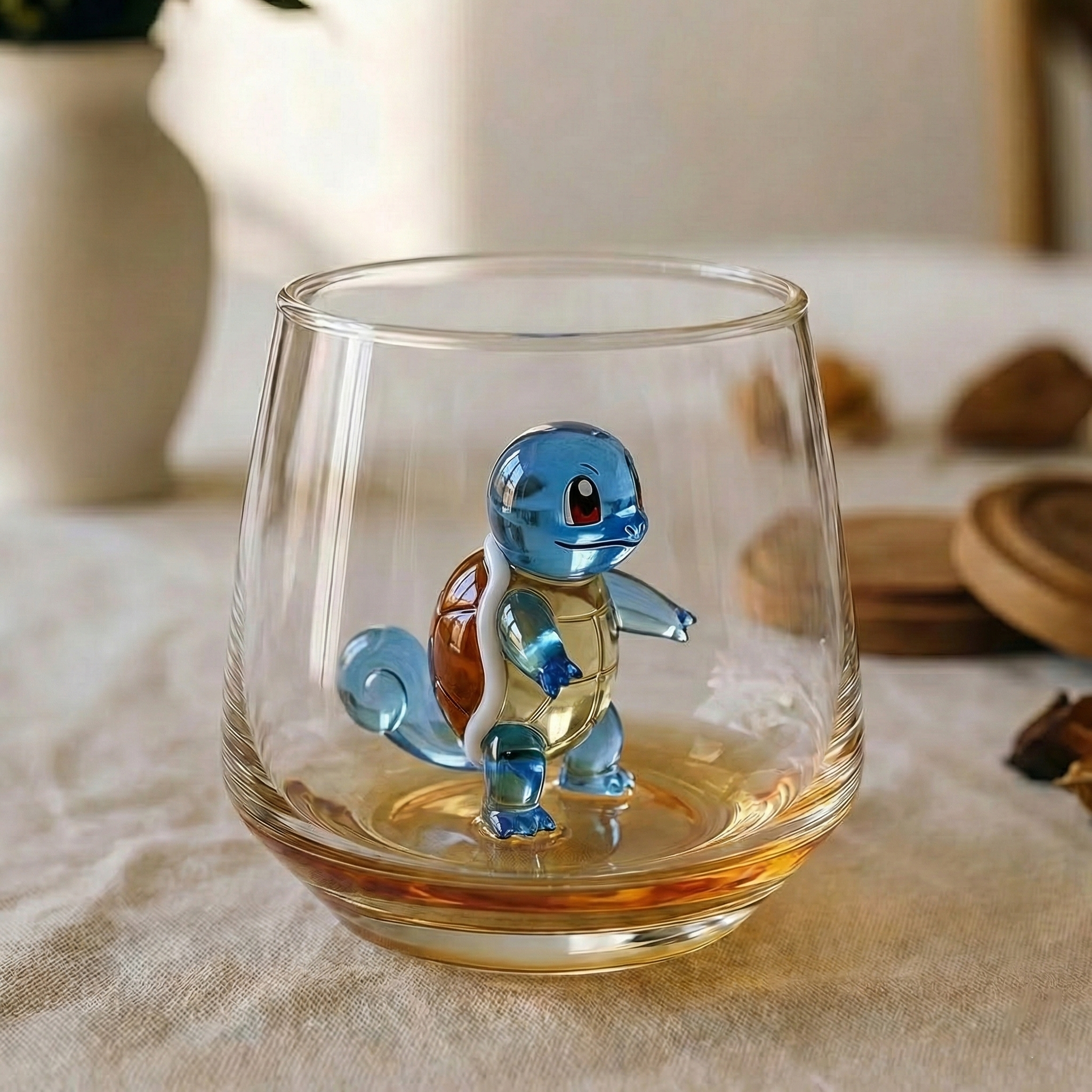 Poké-Glass Collection: Handmade  Character Tumblers