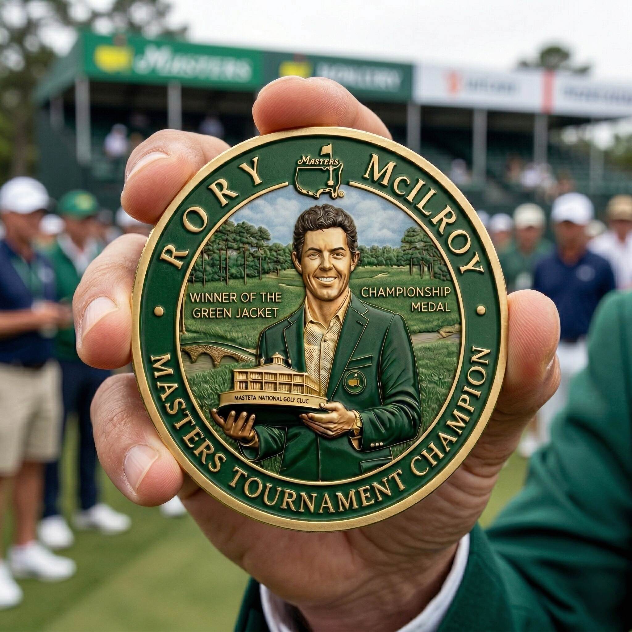 🥇 Rory McIlroy Masters Champion Coin