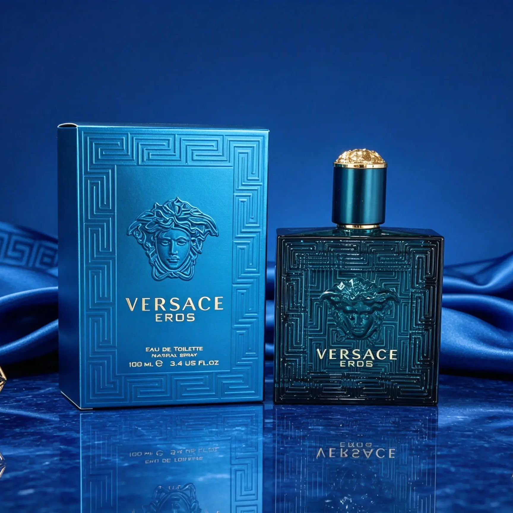 VERSACE Eros Men Perfume, Iconic Medusa Cologne-100ml