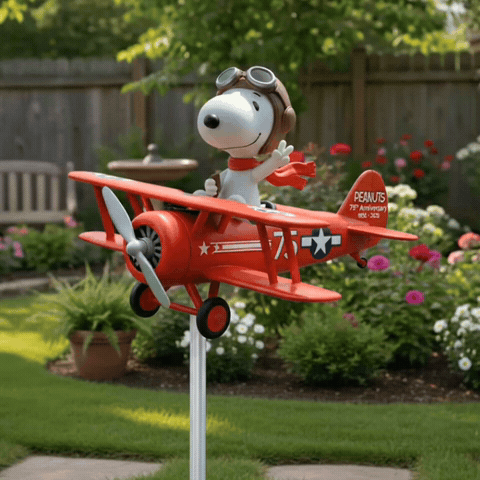Peanuts 75th Anniversary Garden Wind Spinner