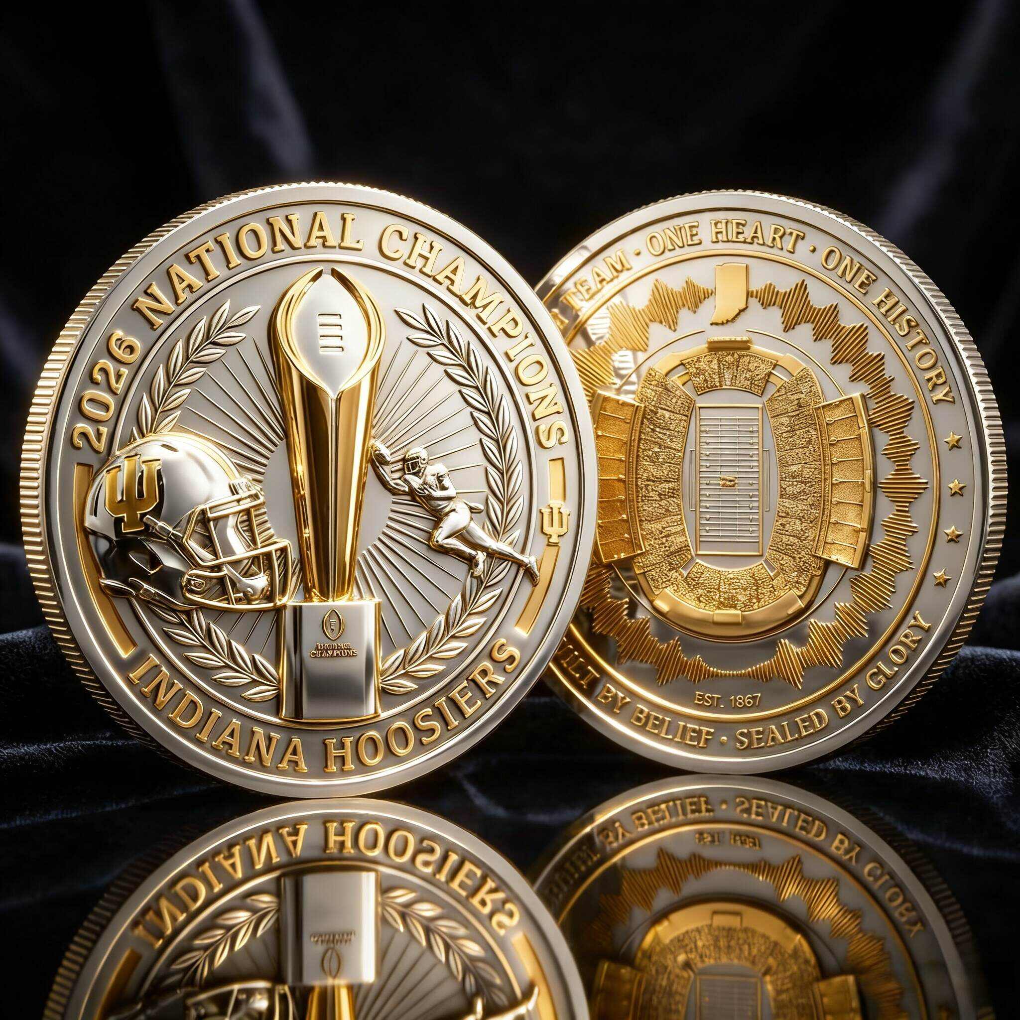 Indiana Hoosiers 2026 National Champions Commemorative Coin