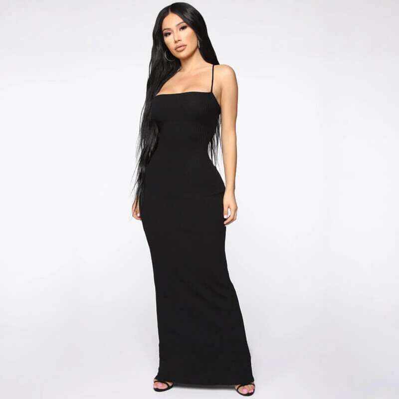 Sexy backless dress