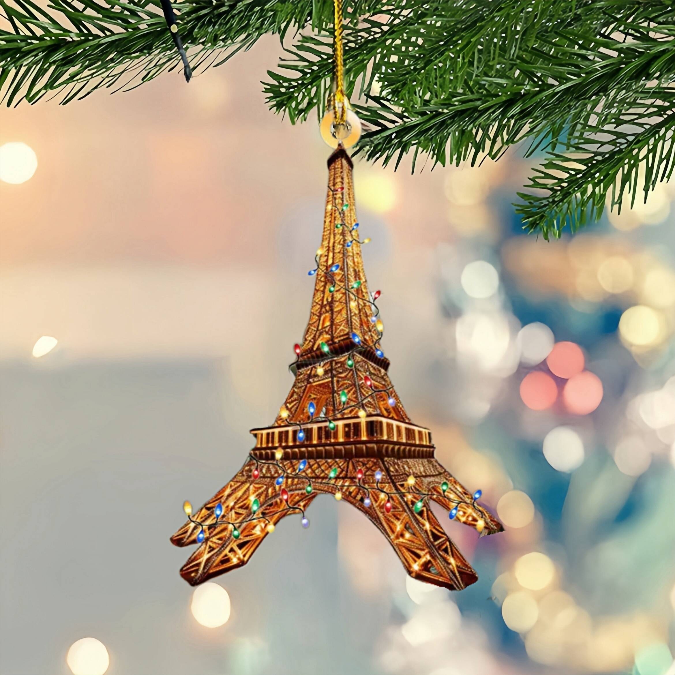 Eiffel Tower Ornament