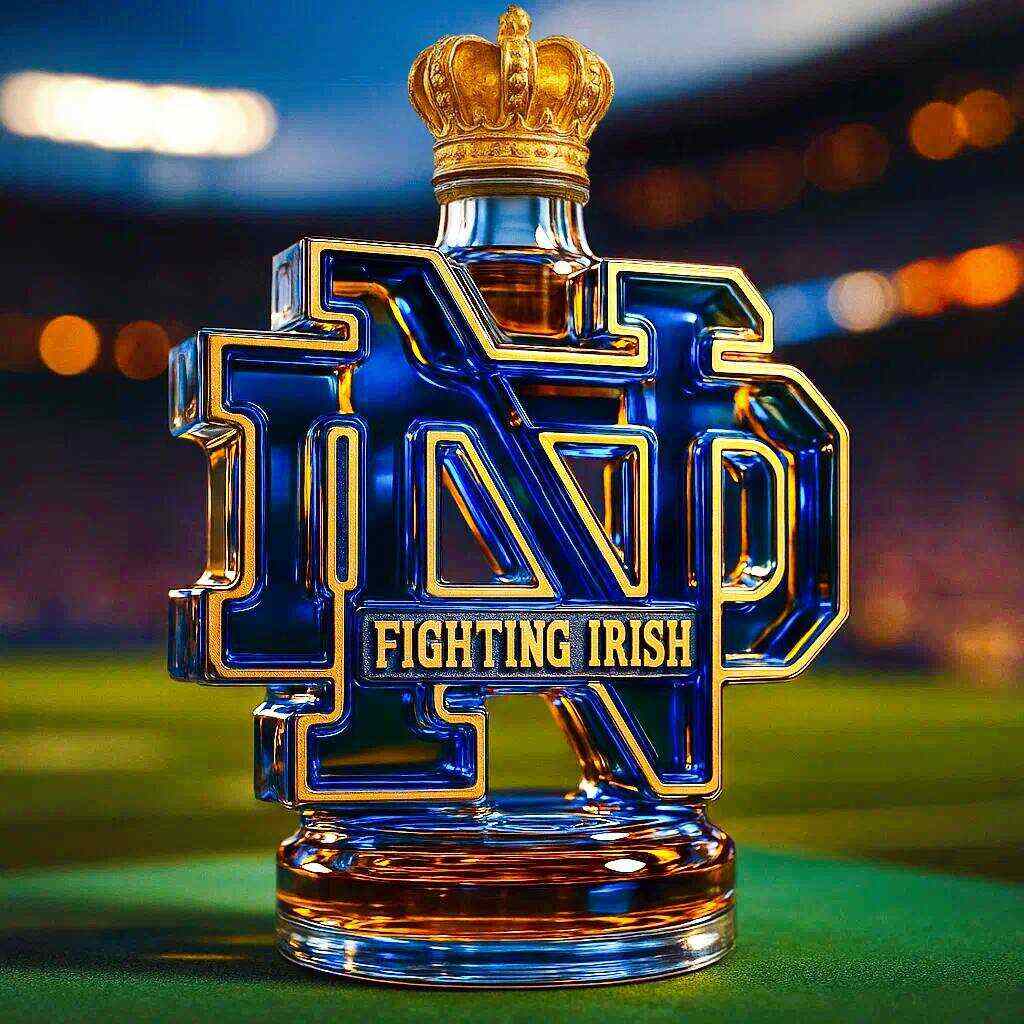 Fighting Irish Whiskey Bottle