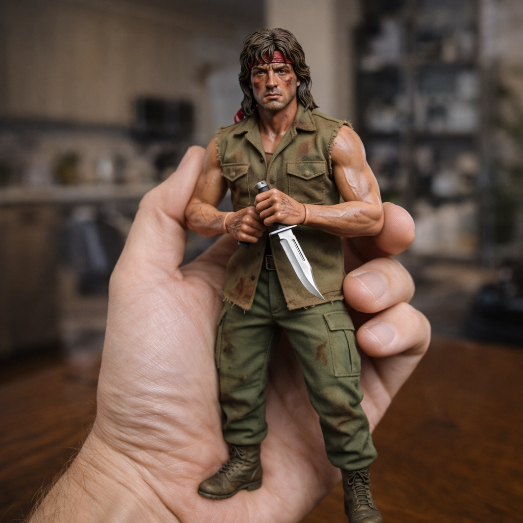 First Blood: John Rambo 44th Anniversary Scale Collectible Figure