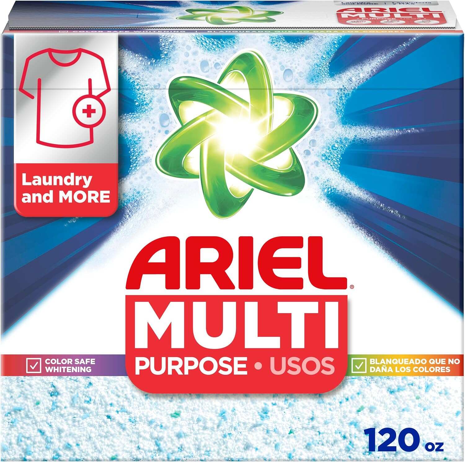 Ariel Laundry Detergent Powder, Original Scent, 95 Loads, 120 oz