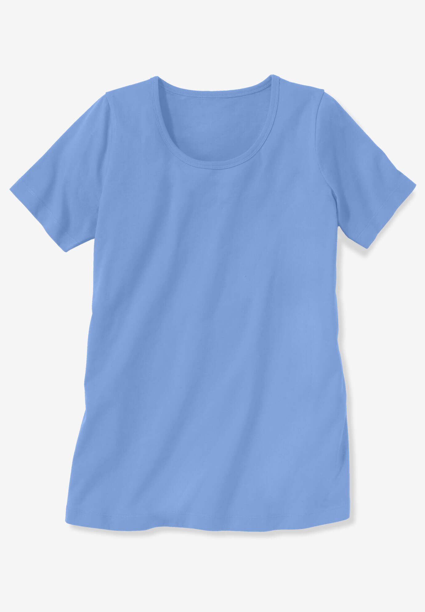 Perfect Short-Sleeve Scoopneck Tee