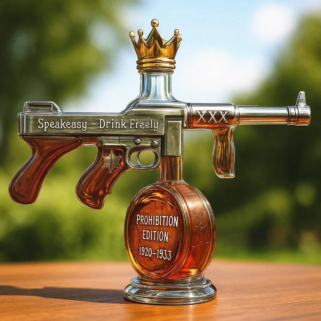 Tommy Prohibition Edition Whiskey Bottle